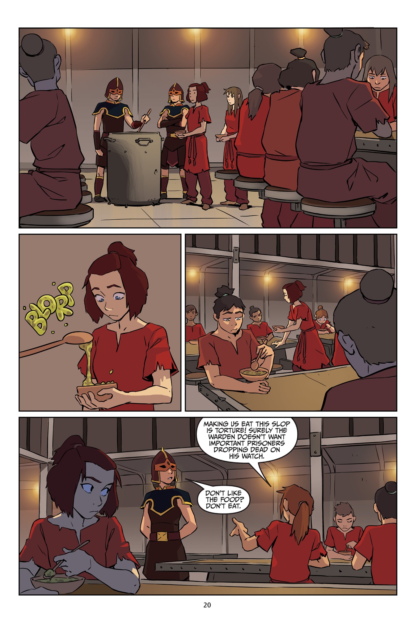 Read online Avatar: The Last Airbender – Suki, Alone comic -  Issue # TPB - 21