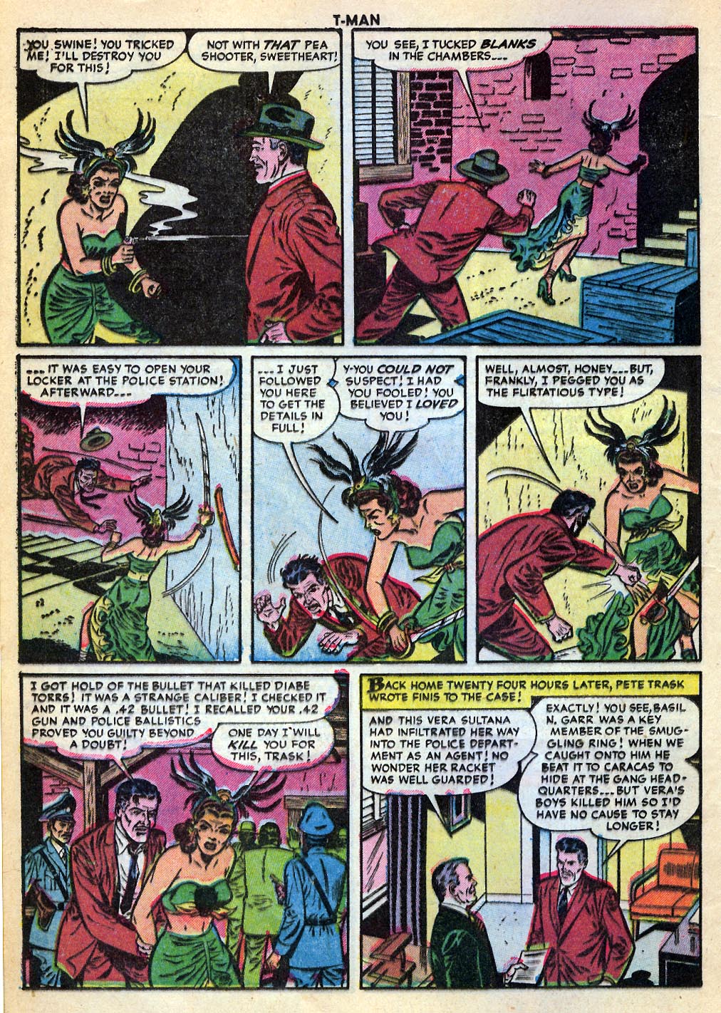 Read online T-Man: World Wide Trouble Shooter comic -  Issue #18 - 12