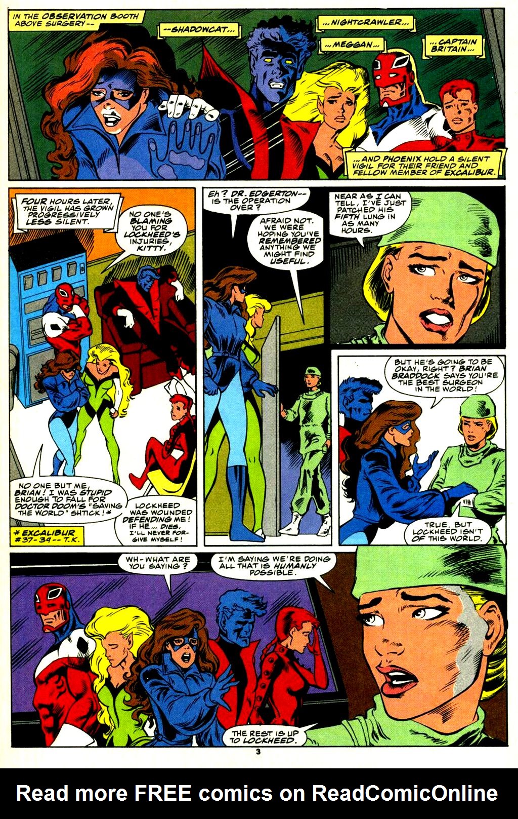 Read online Excalibur (1988) comic -  Issue #40 - 4