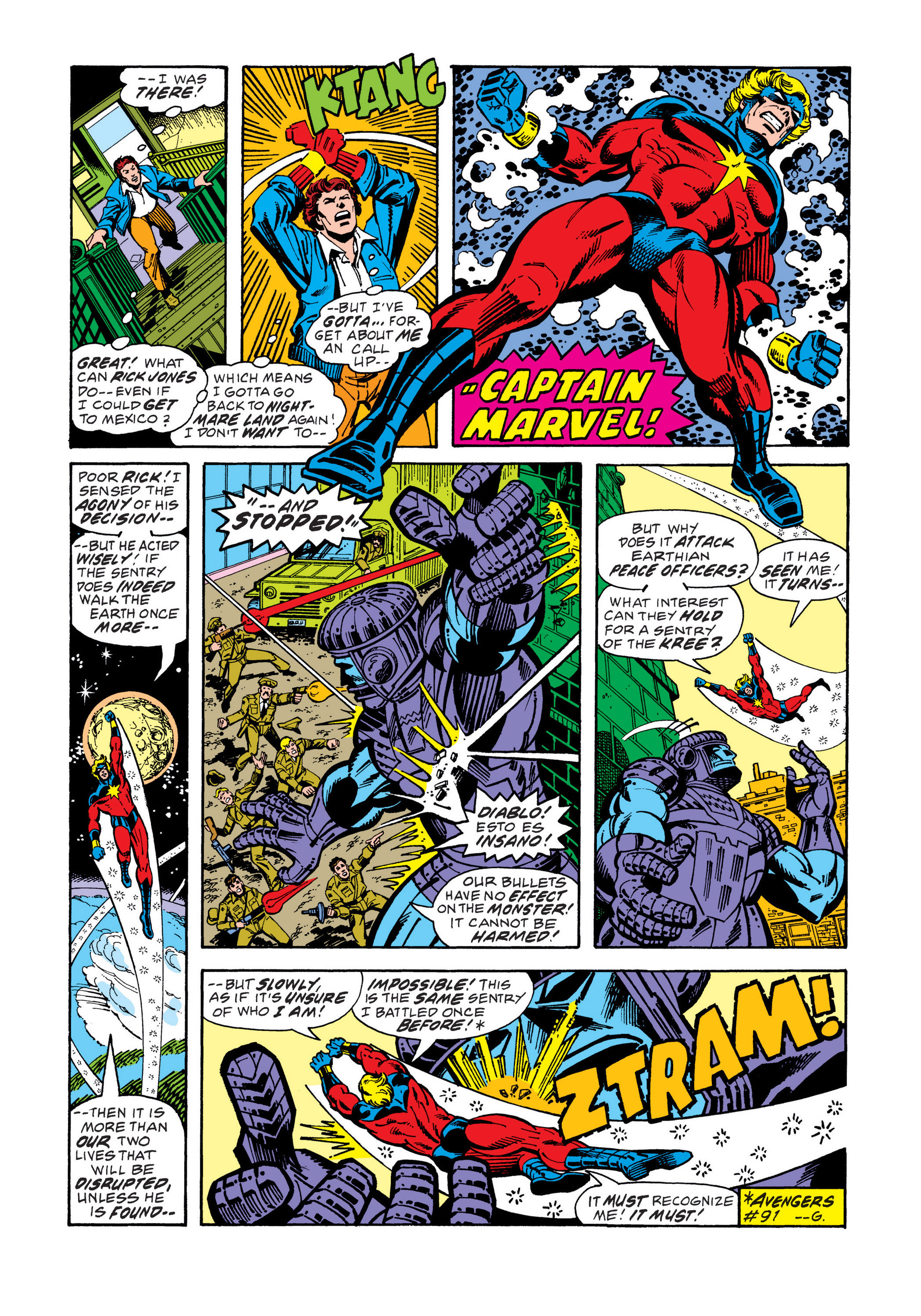Read online Marvel Masterworks: Captain Marvel comic -  Issue # TPB 5 (Part 1) - 23