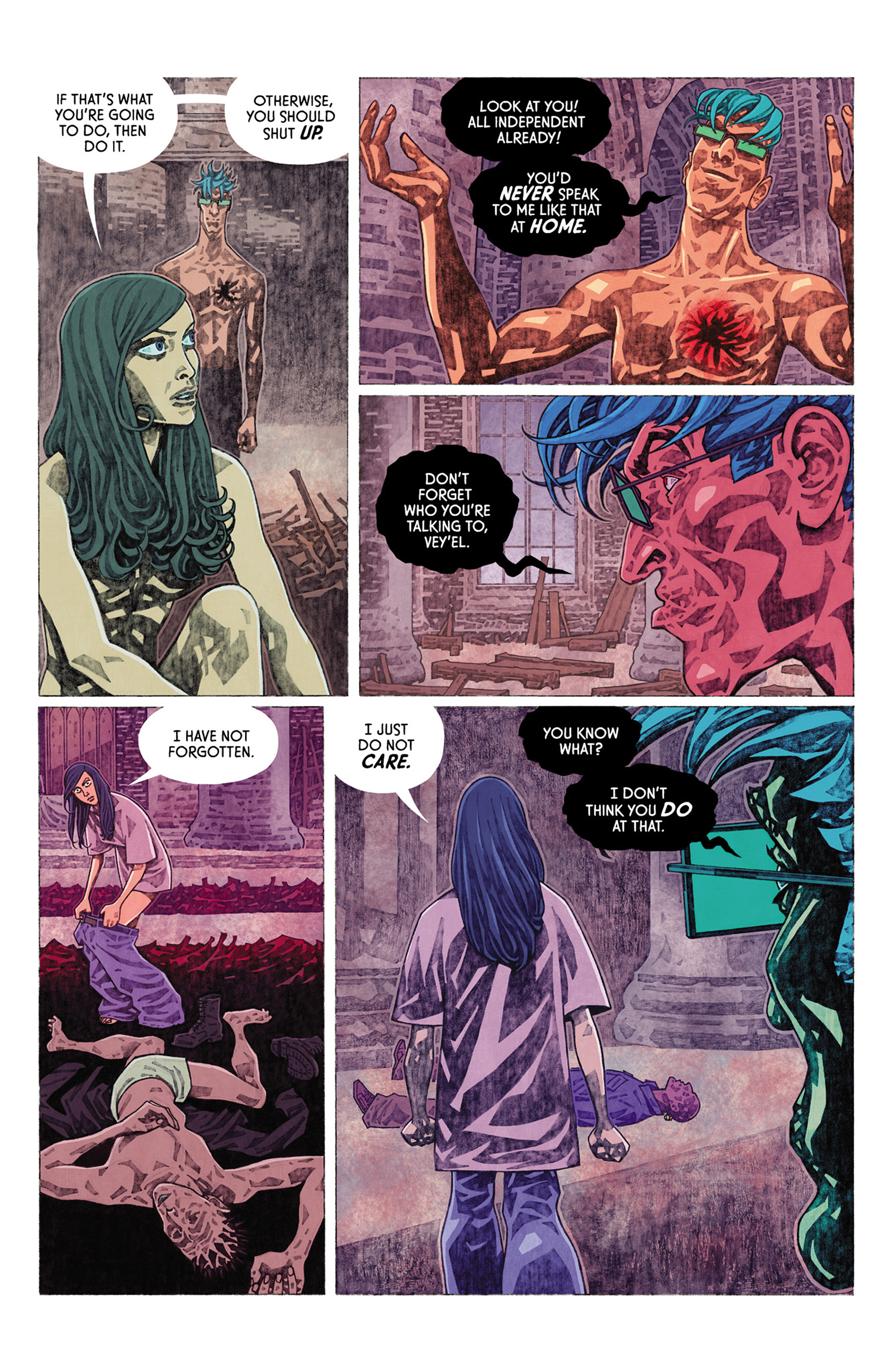 Read online Veil comic -  Issue #5 - 21