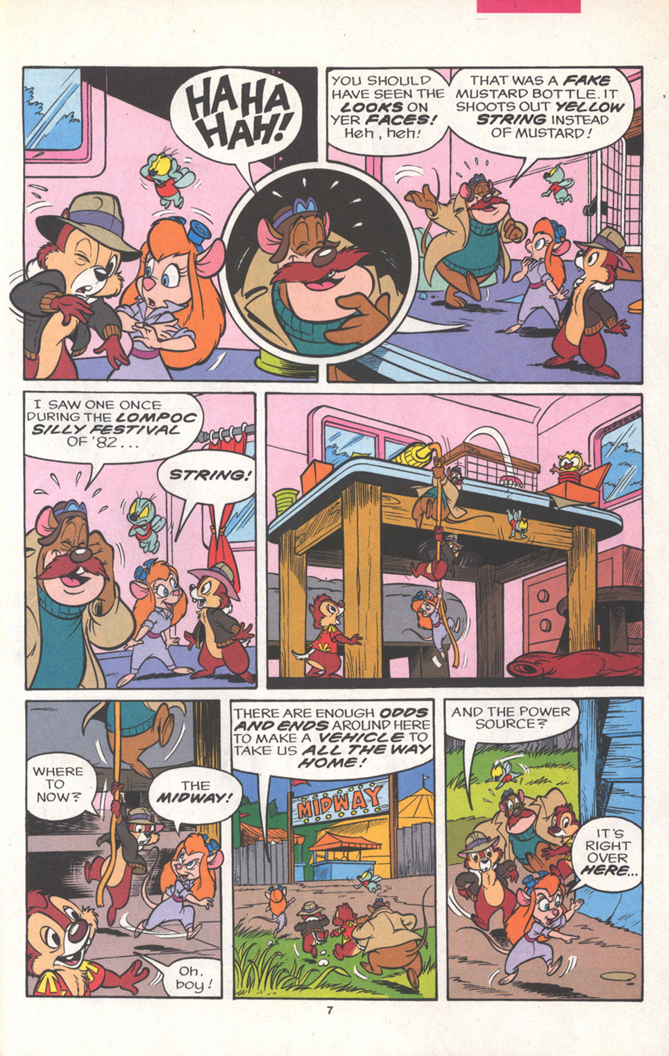 Read online Disney's Chip 'N Dale Rescue Rangers comic -  Issue #11 - 11