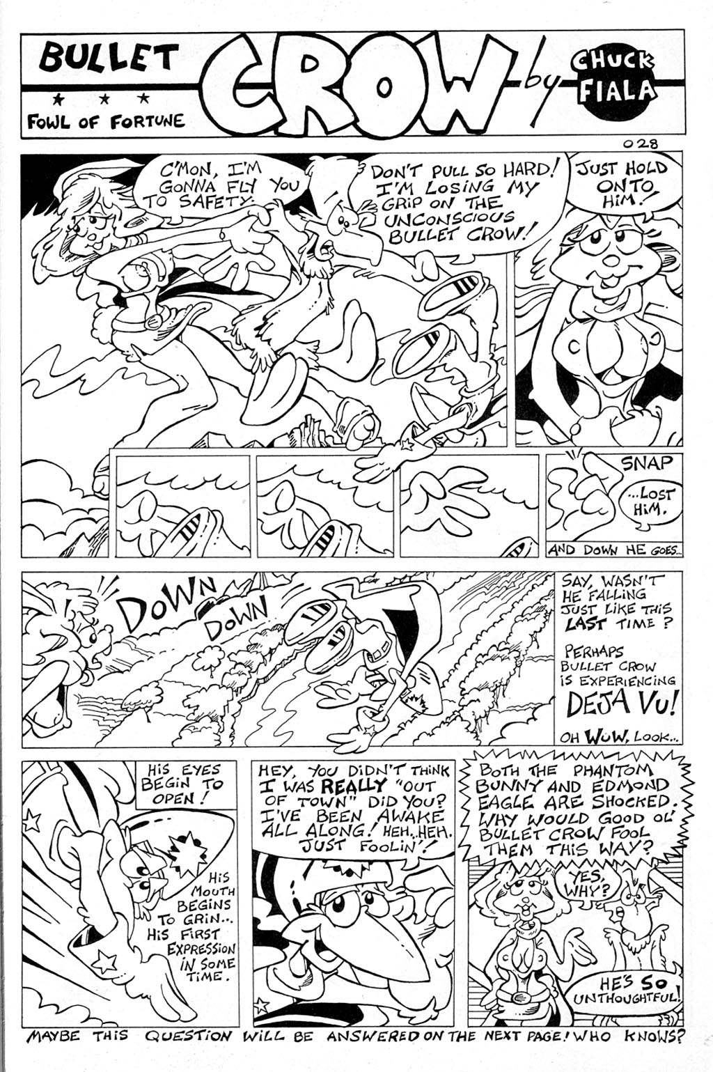 Read online Bullet Crow, Fowl of Fortune comic -  Issue #1 - 30