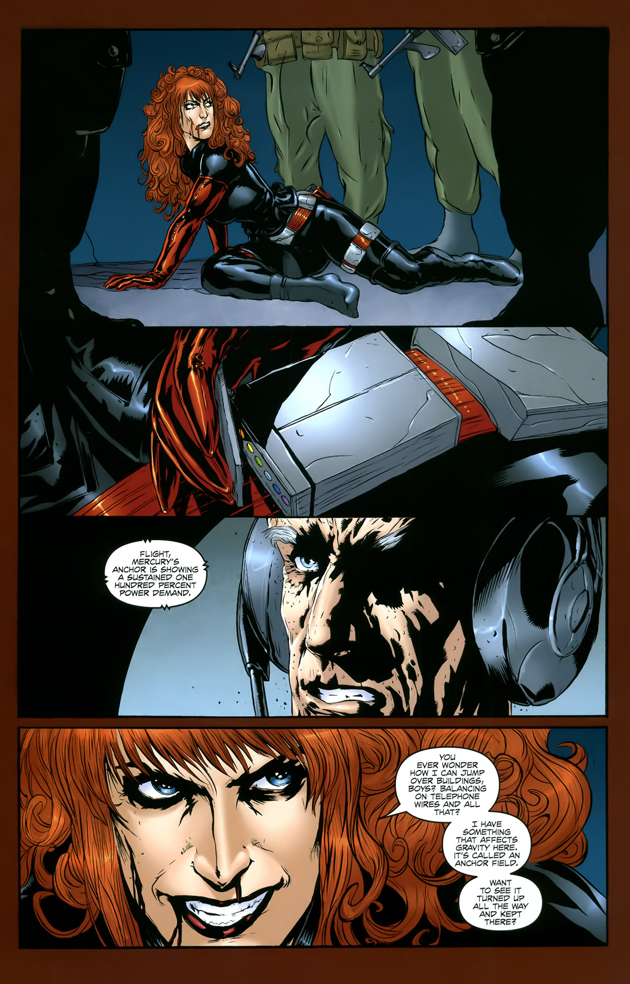 Read online Anna Mercury comic -  Issue #5 - 6