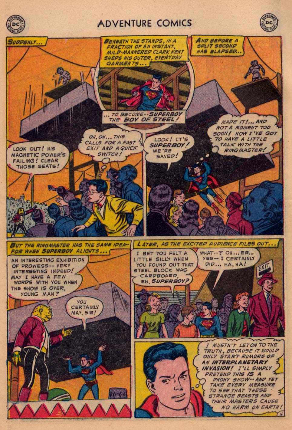 Read online Adventure Comics (1938) comic -  Issue #198 - 6