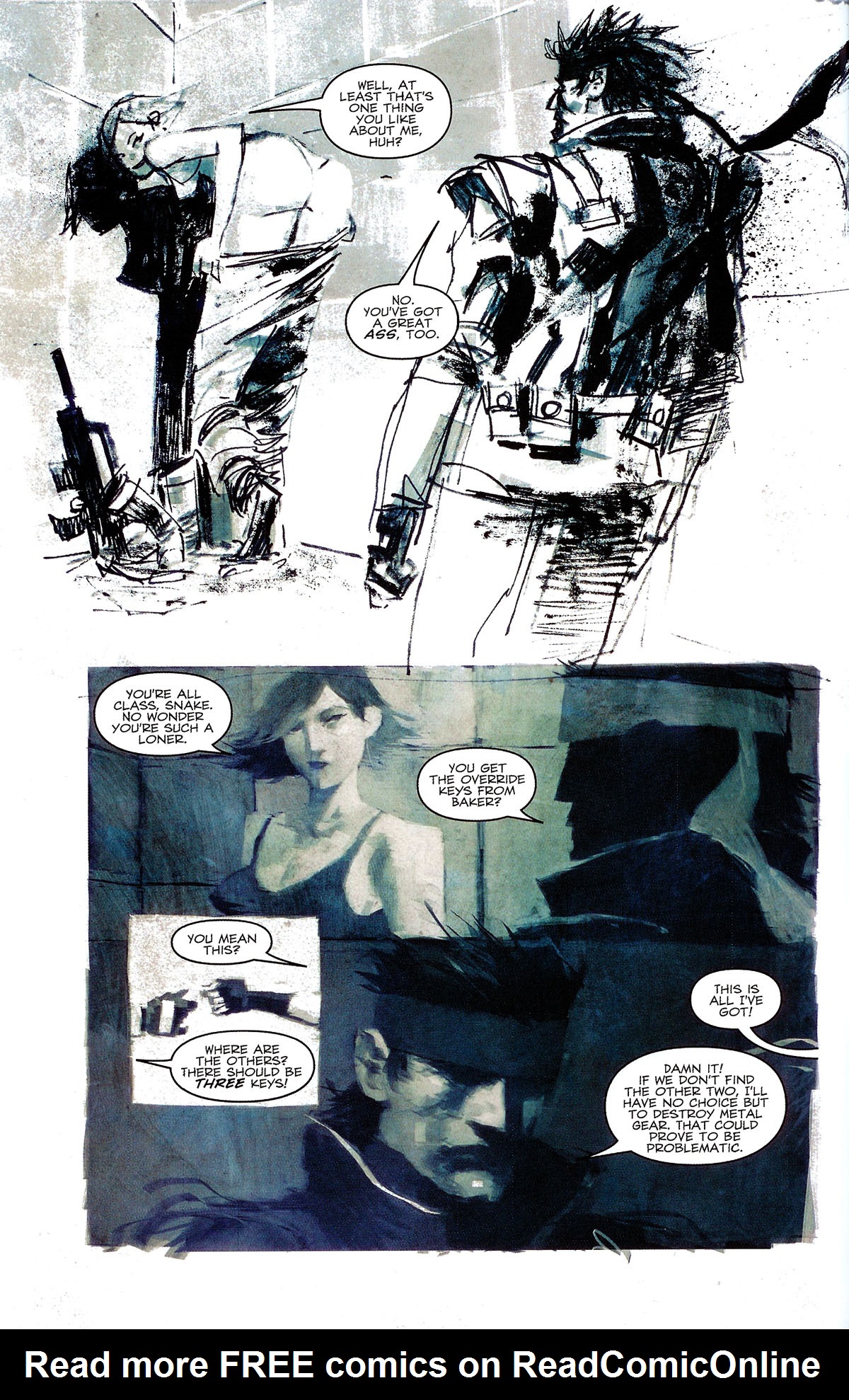 Read online Metal Gear Solid comic -  Issue #7 - 4