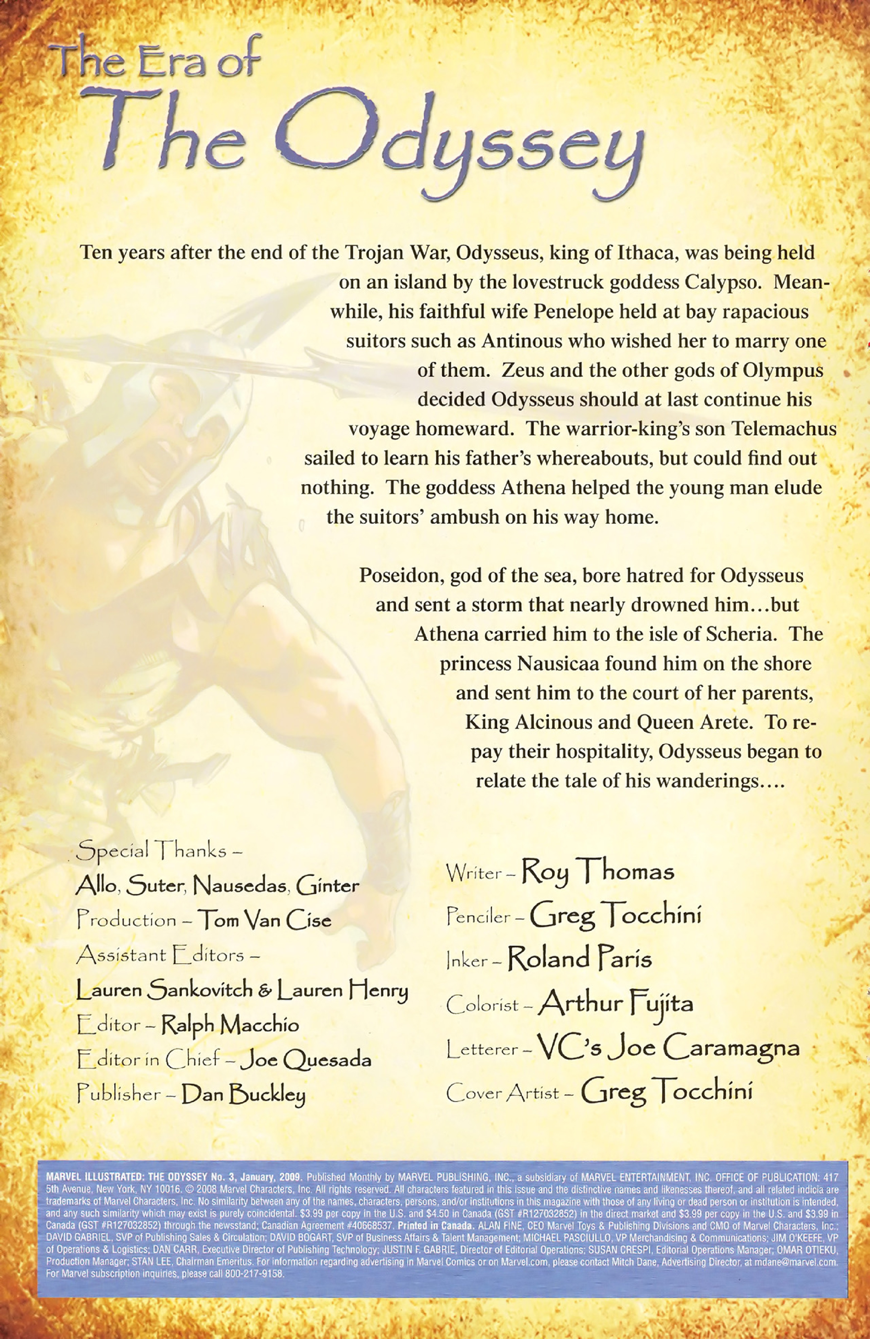 Read online The Odyssey comic -  Issue #3 - 16