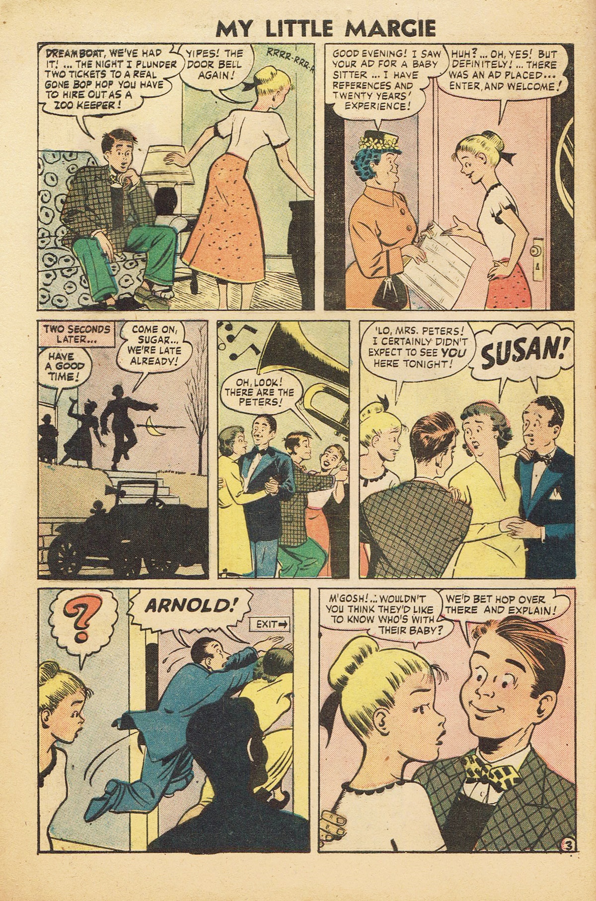 Read online My Little Margie (1954) comic -  Issue #20 - 95