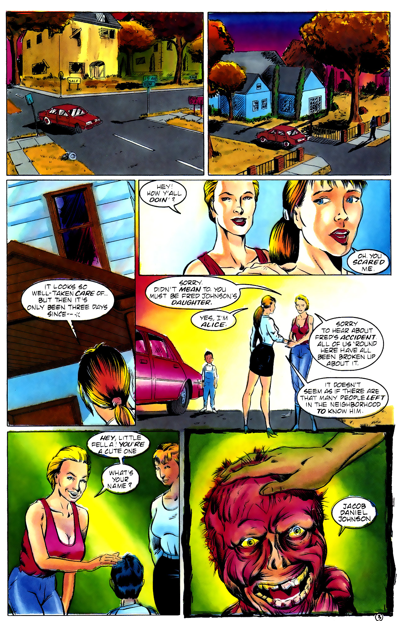 Read online Nightmares On Elm Street comic -  Issue #3 - 4