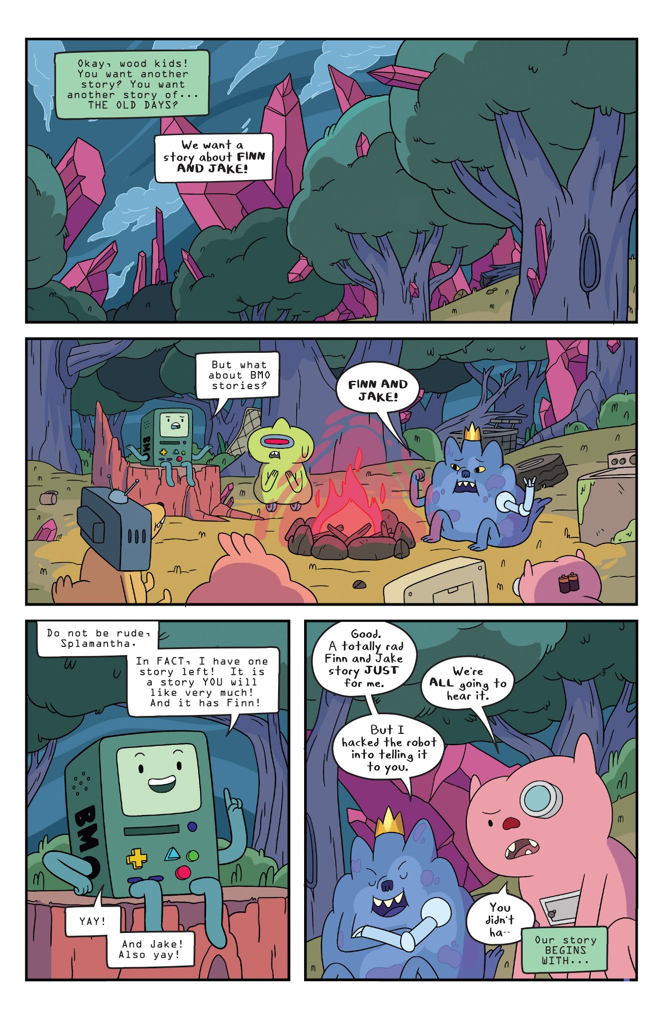 Read online Adventure Time comic -  Issue #75 - 3