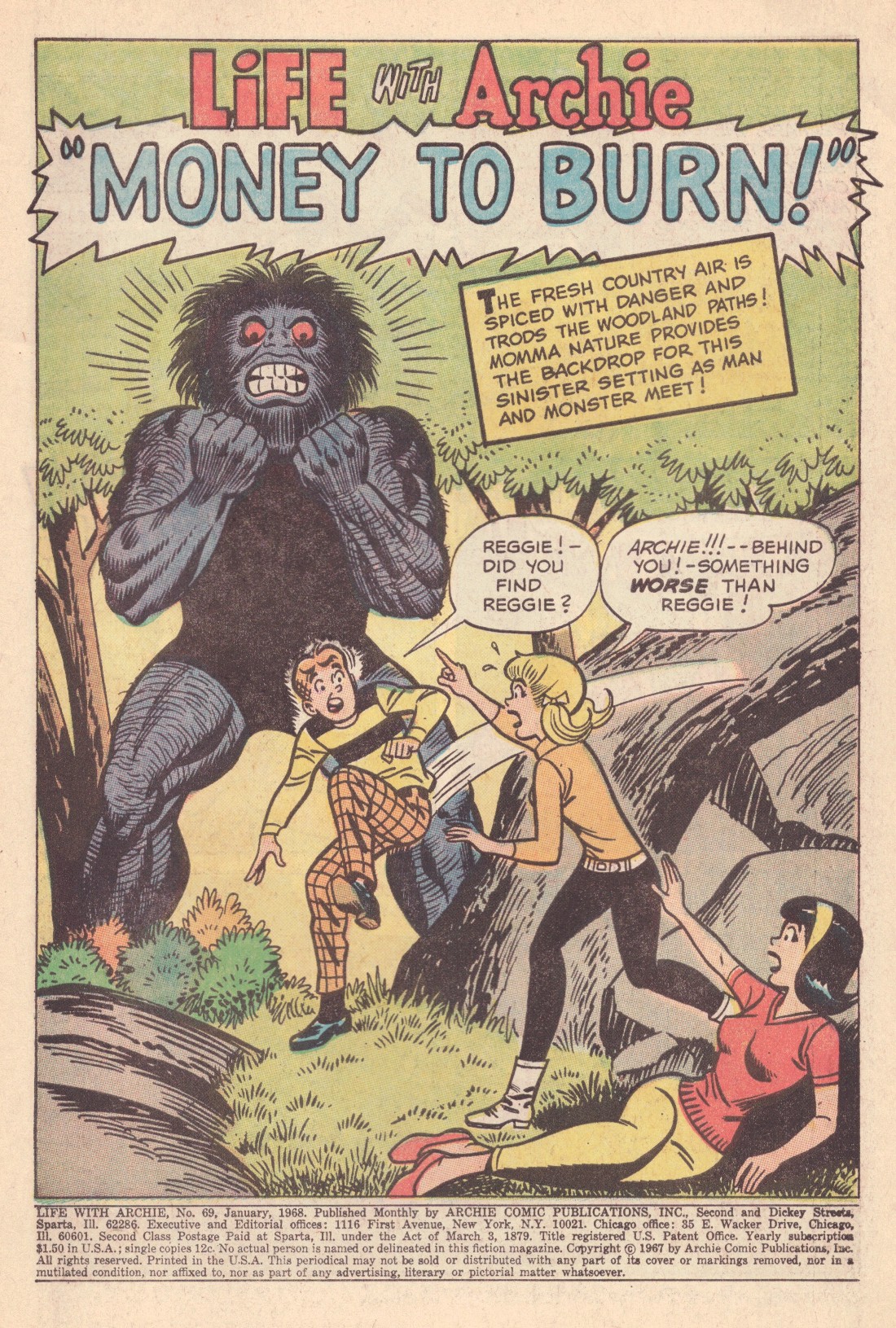 Read online Life With Archie (1958) comic -  Issue #69 - 3