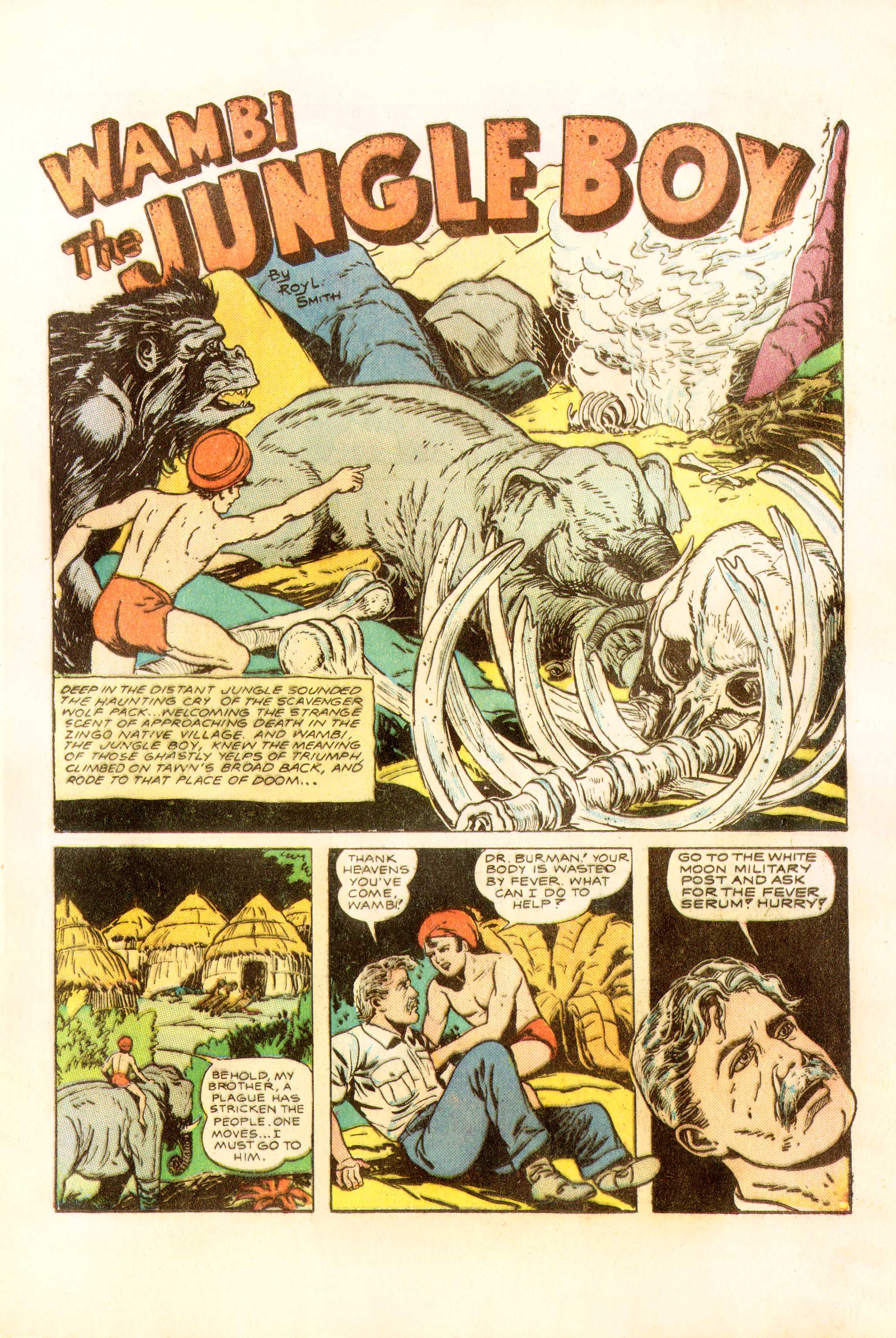 Read online Wambi Jungle Boy comic -  Issue #4 - 36