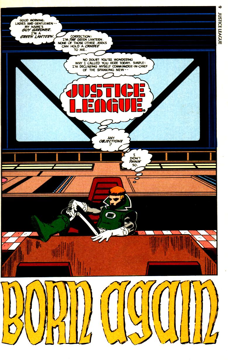 Read online Justice League International (1987) comic -  Issue #1-7 - A New Beginning - 10