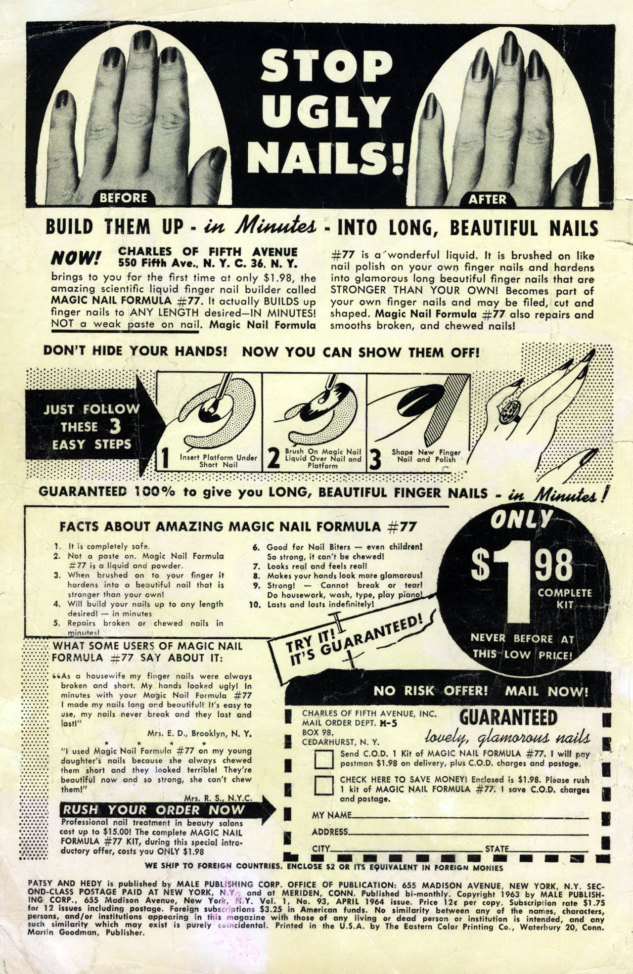 Read online Patsy and Hedy comic -  Issue #93 - 2