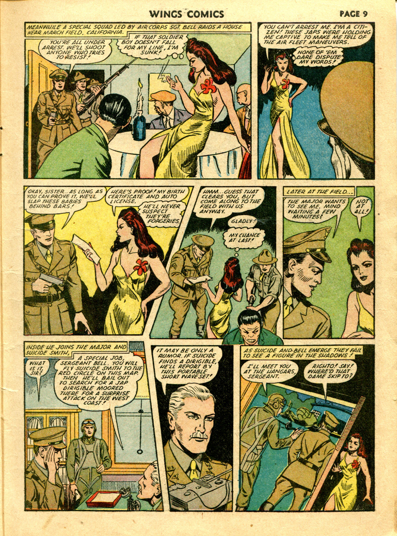 Read online Wings Comics comic -  Issue #25 - 11