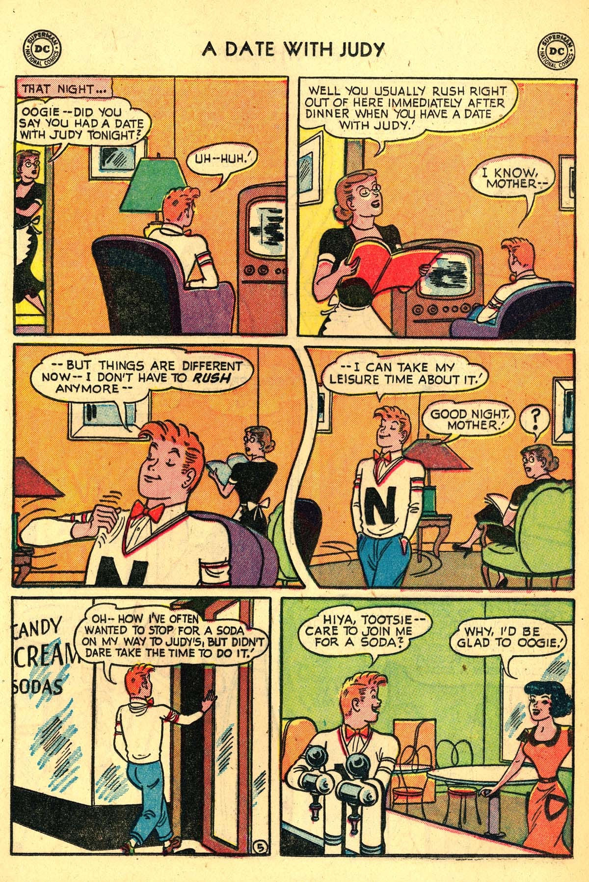 Read online A Date with Judy comic -  Issue #34 - 29