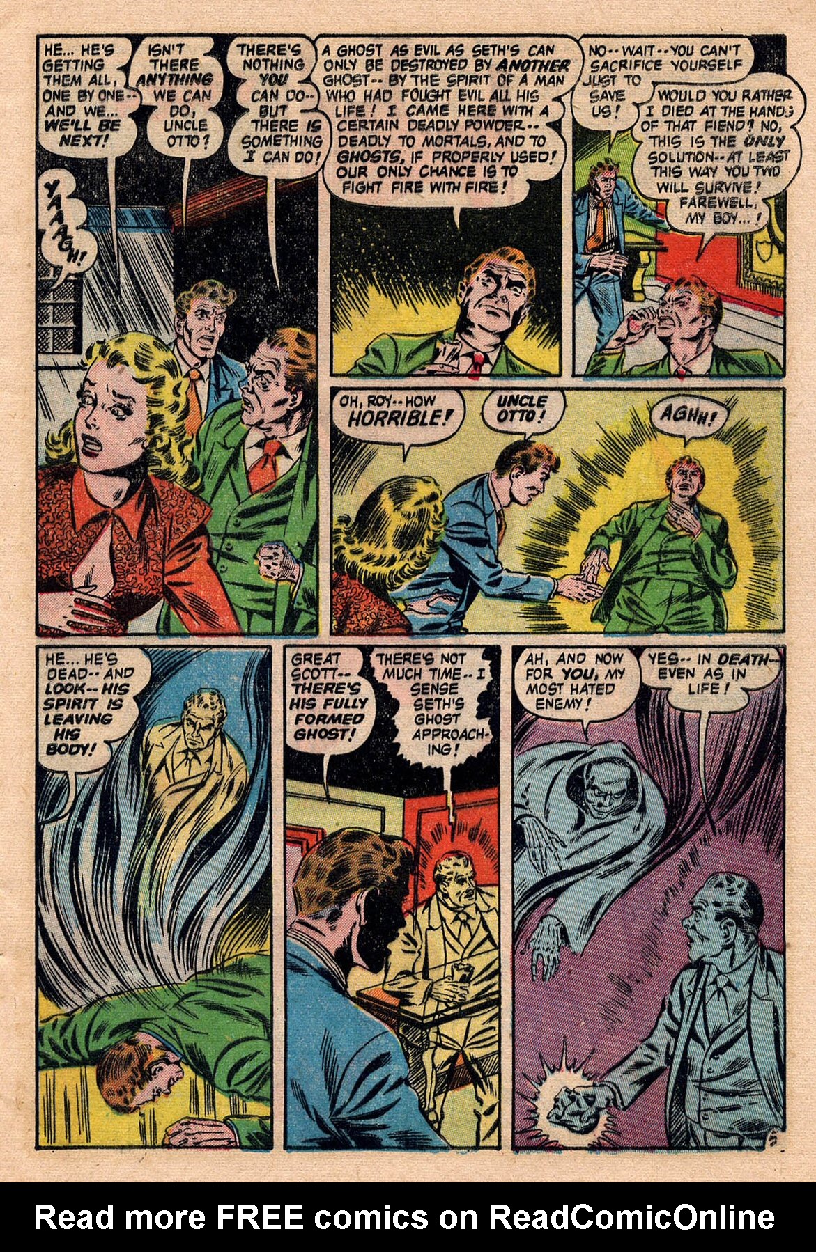 Read online Out of the Night comic -  Issue #6 - 7