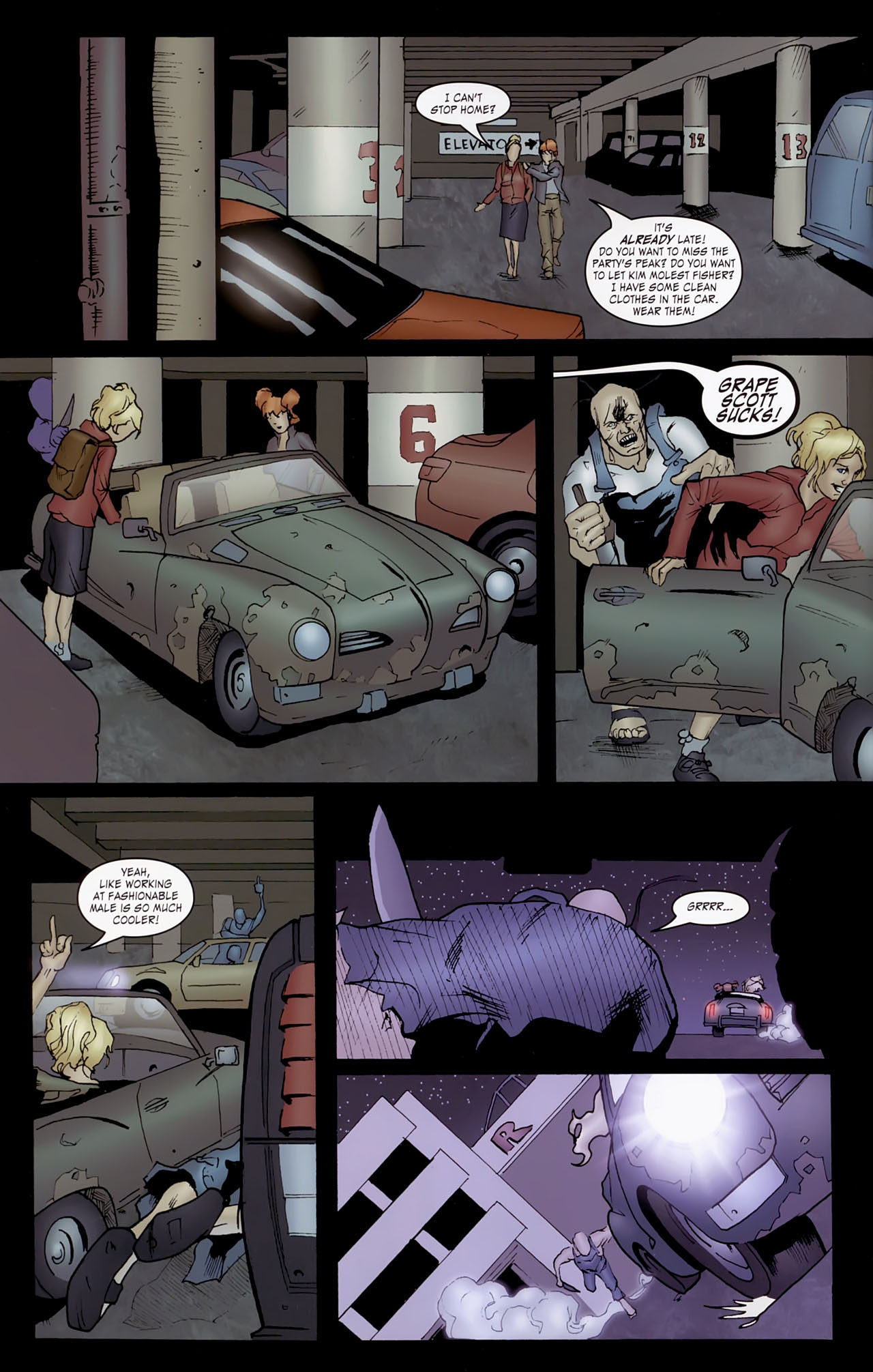 Read online Scream Queen comic -  Issue #1 - 19