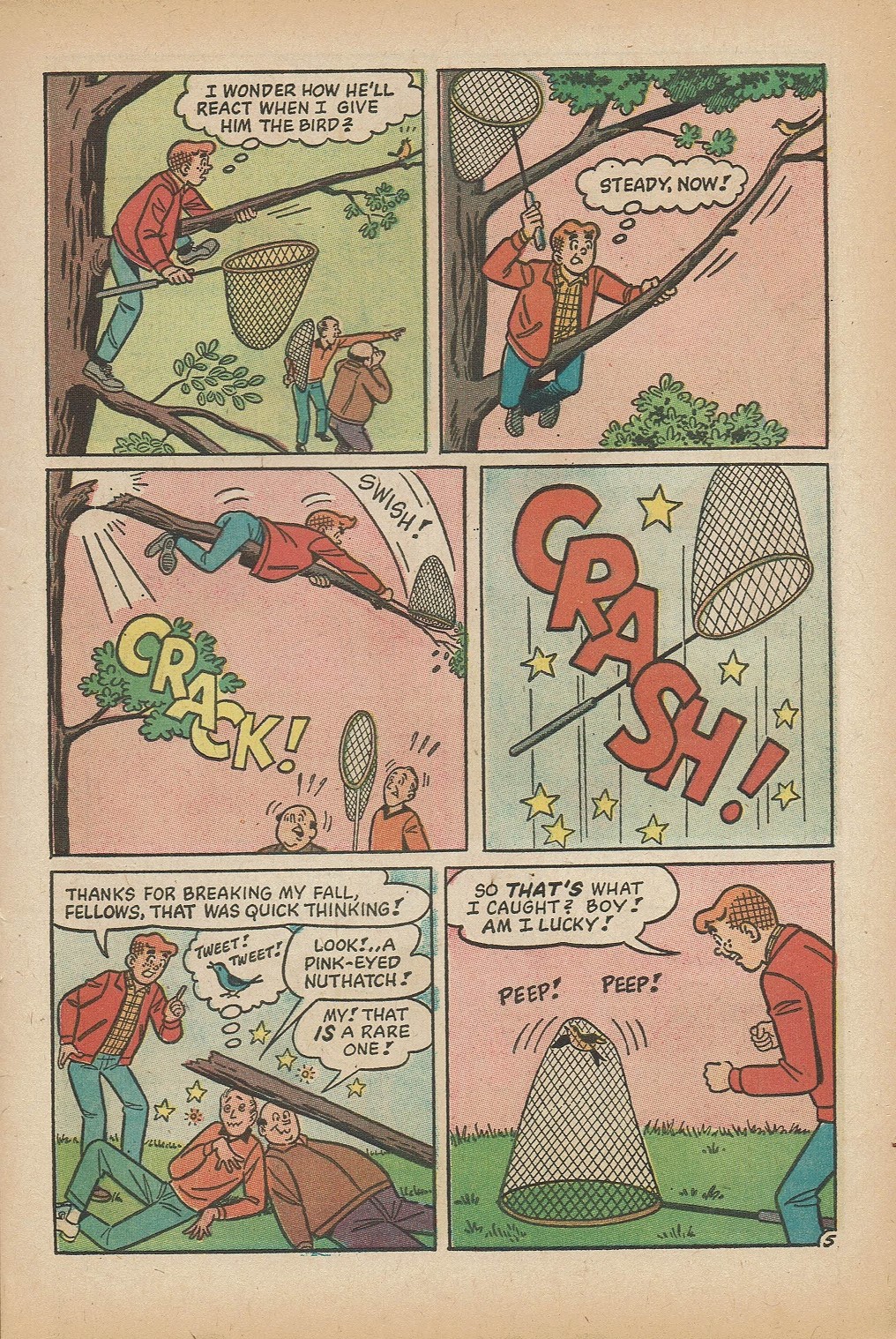 Read online Pep Comics comic -  Issue #201 - 7