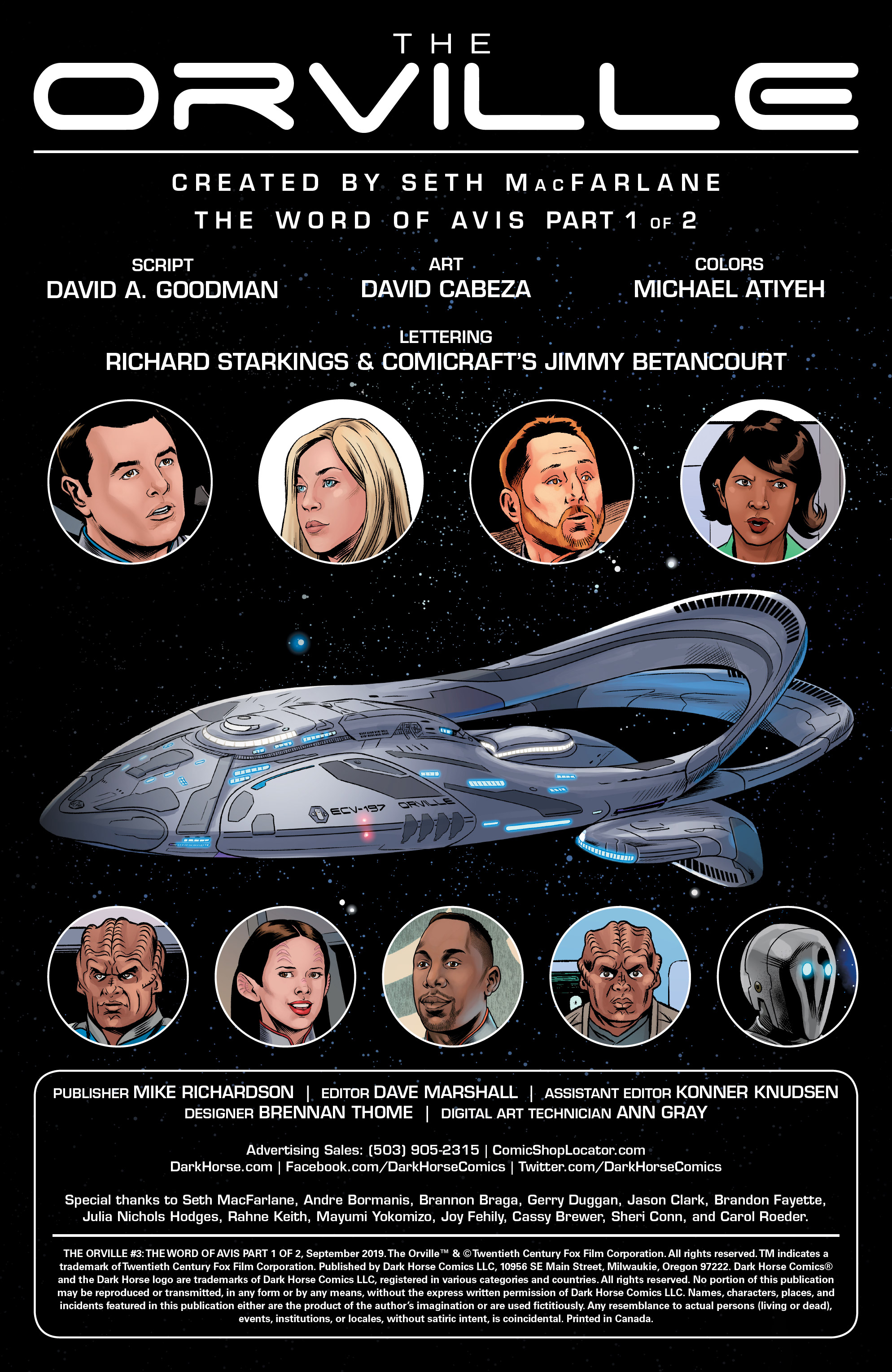Read online The Orville comic -  Issue #3 - 2