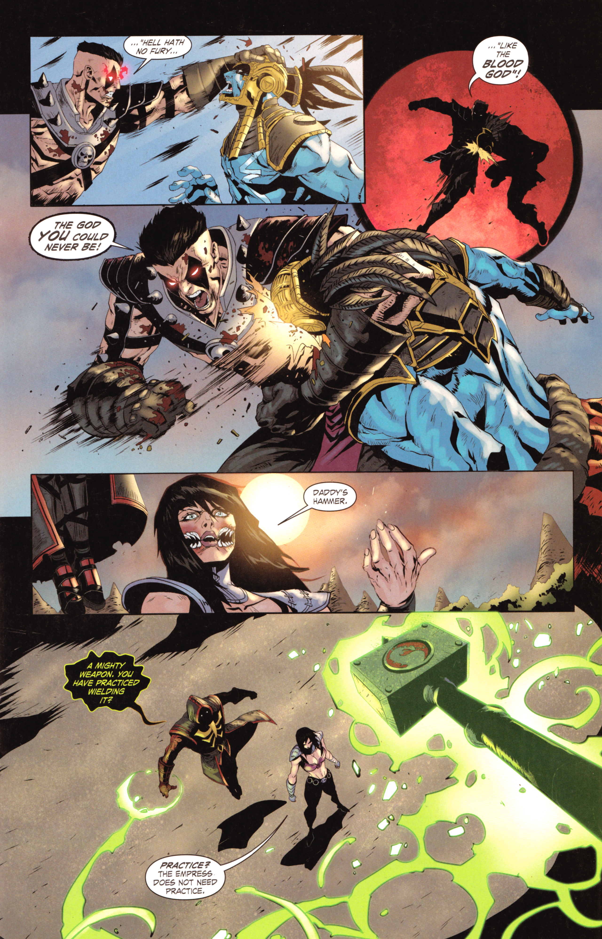 Read online Mortal Kombat X [II] comic -  Issue #9 - 19