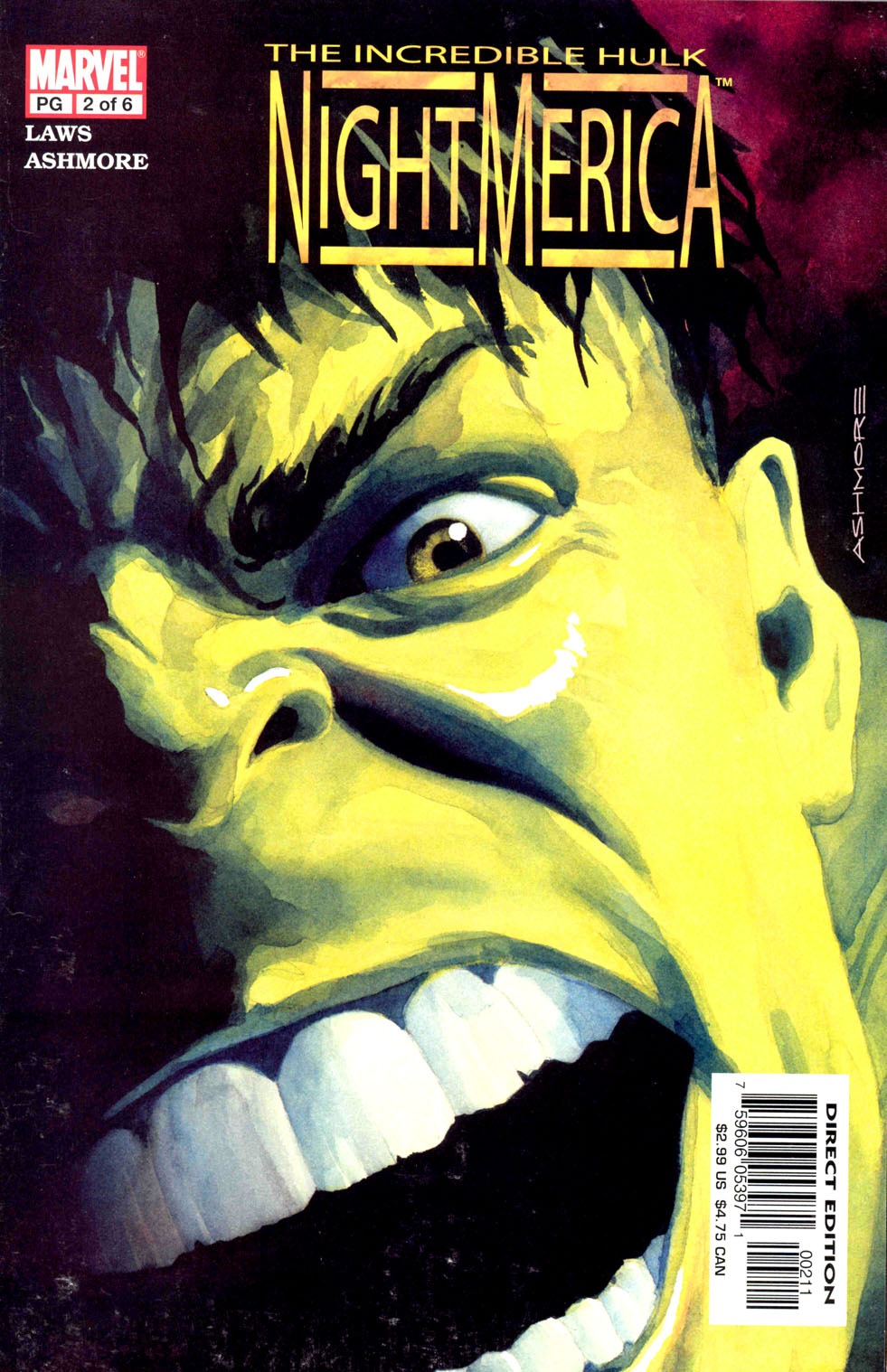 Read online Hulk: Nightmerica comic -  Issue #2 - 1