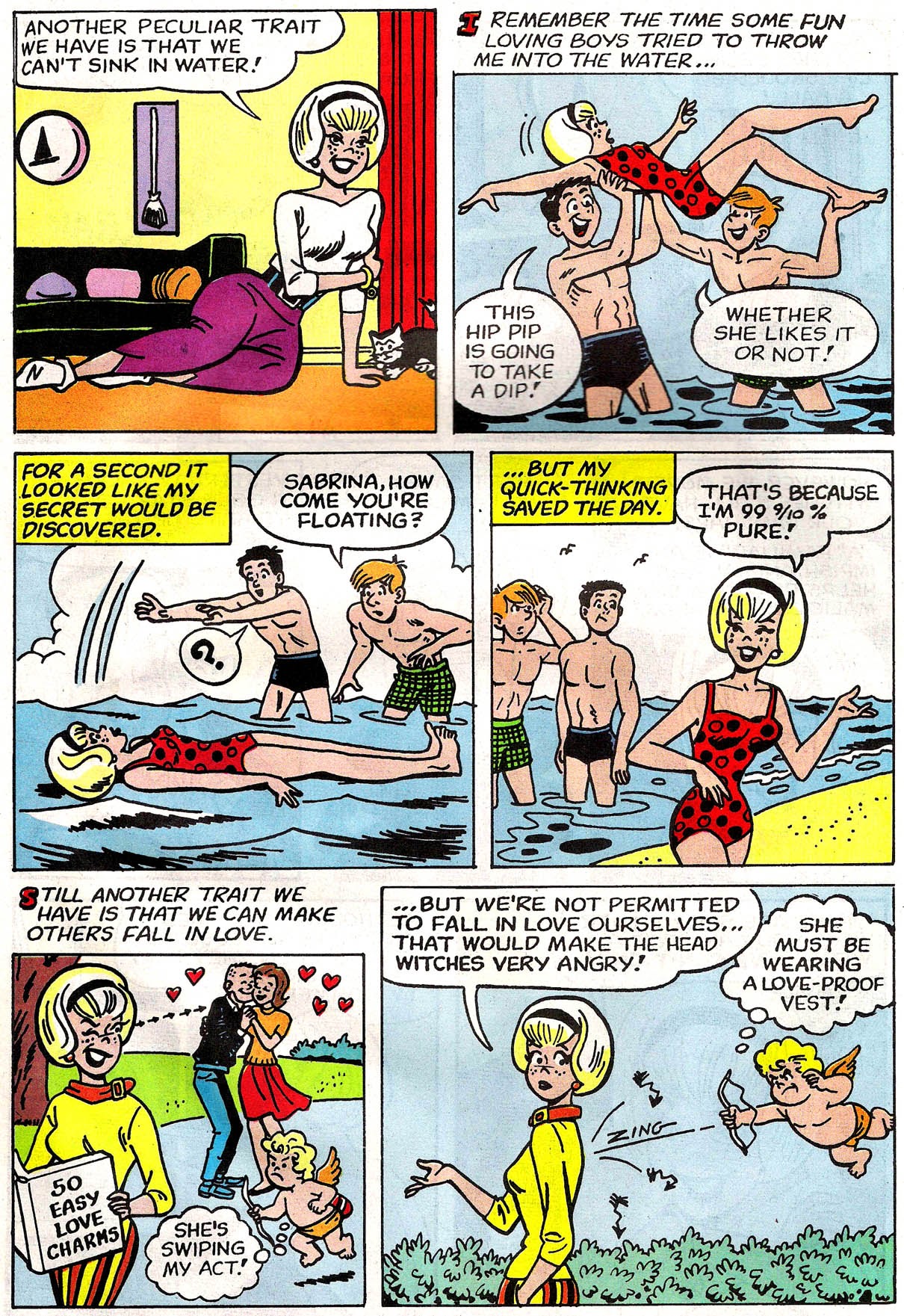 Read online Sabrina's Holiday Spectacular comic -  Issue #1 - 14