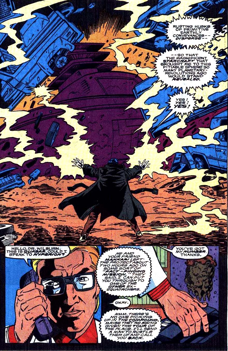 Read online Quasar comic -  Issue #13 - 17