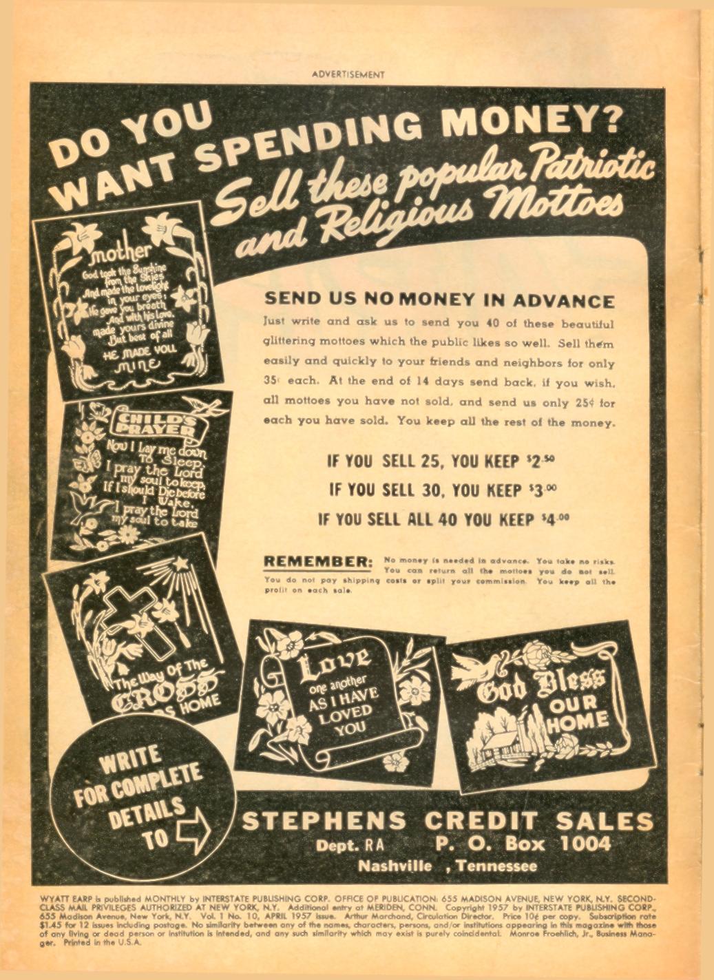 Read online Wyatt Earp comic -  Issue #10 - 2