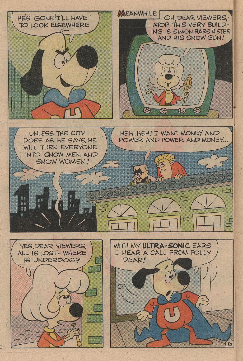 Read online Underdog (1970) comic -  Issue #5 - 24