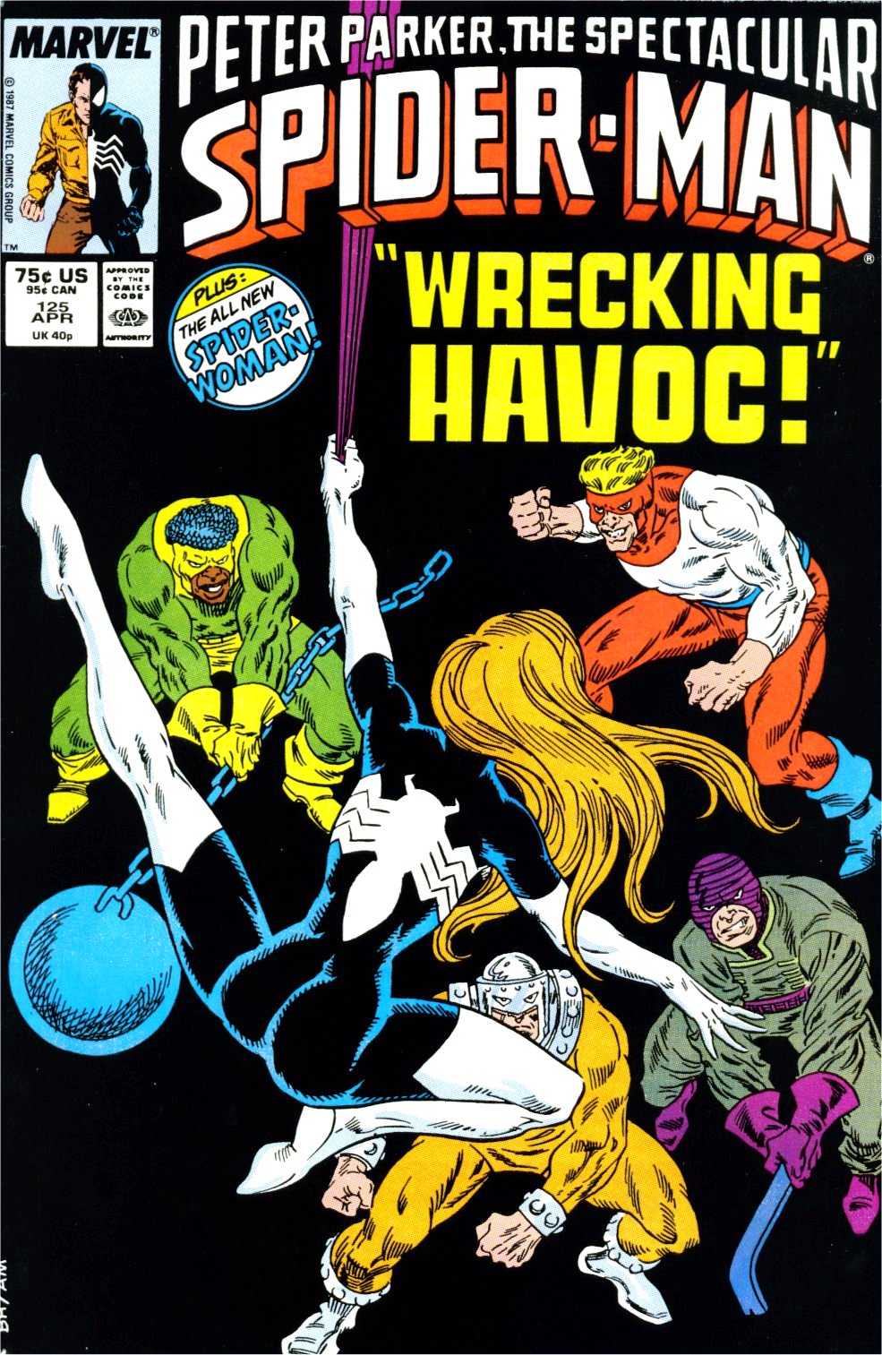 Read online The Spectacular Spider-Man (1976) comic -  Issue #125 - 1