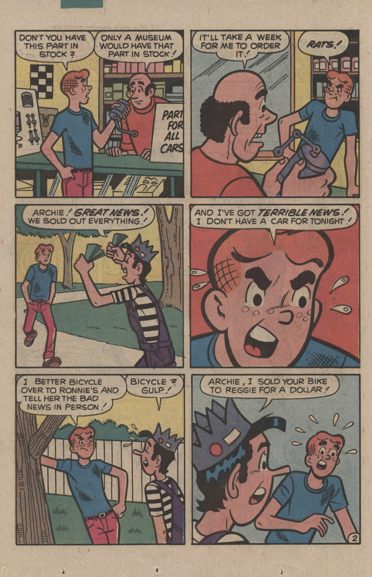 Read online Reggie and Me (1966) comic -  Issue #118 - 14