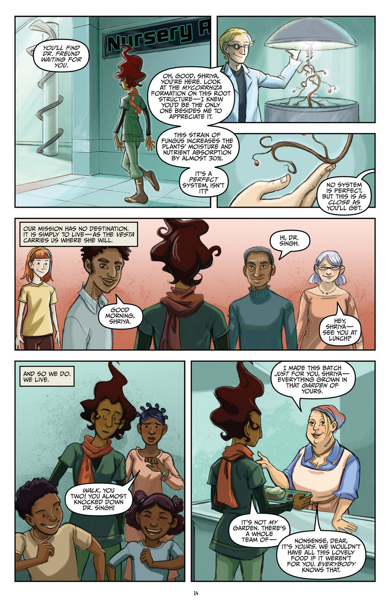 Read online Womanthology: Space comic -  Issue #3 - 15