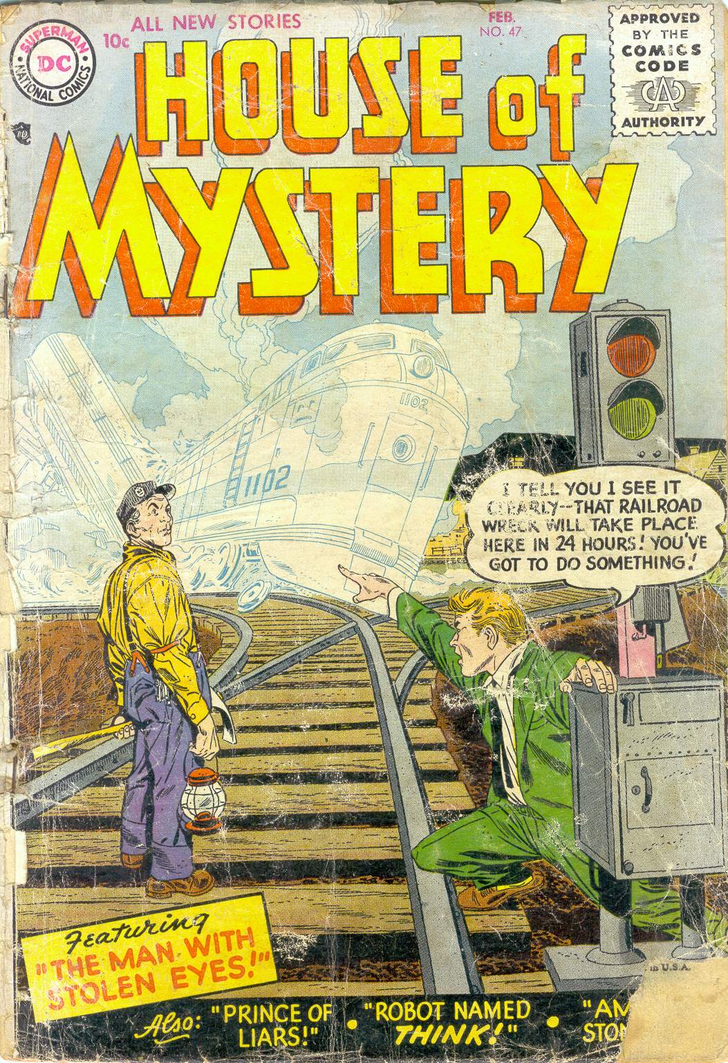 Read online House of Mystery (1951) comic -  Issue #47 - 1