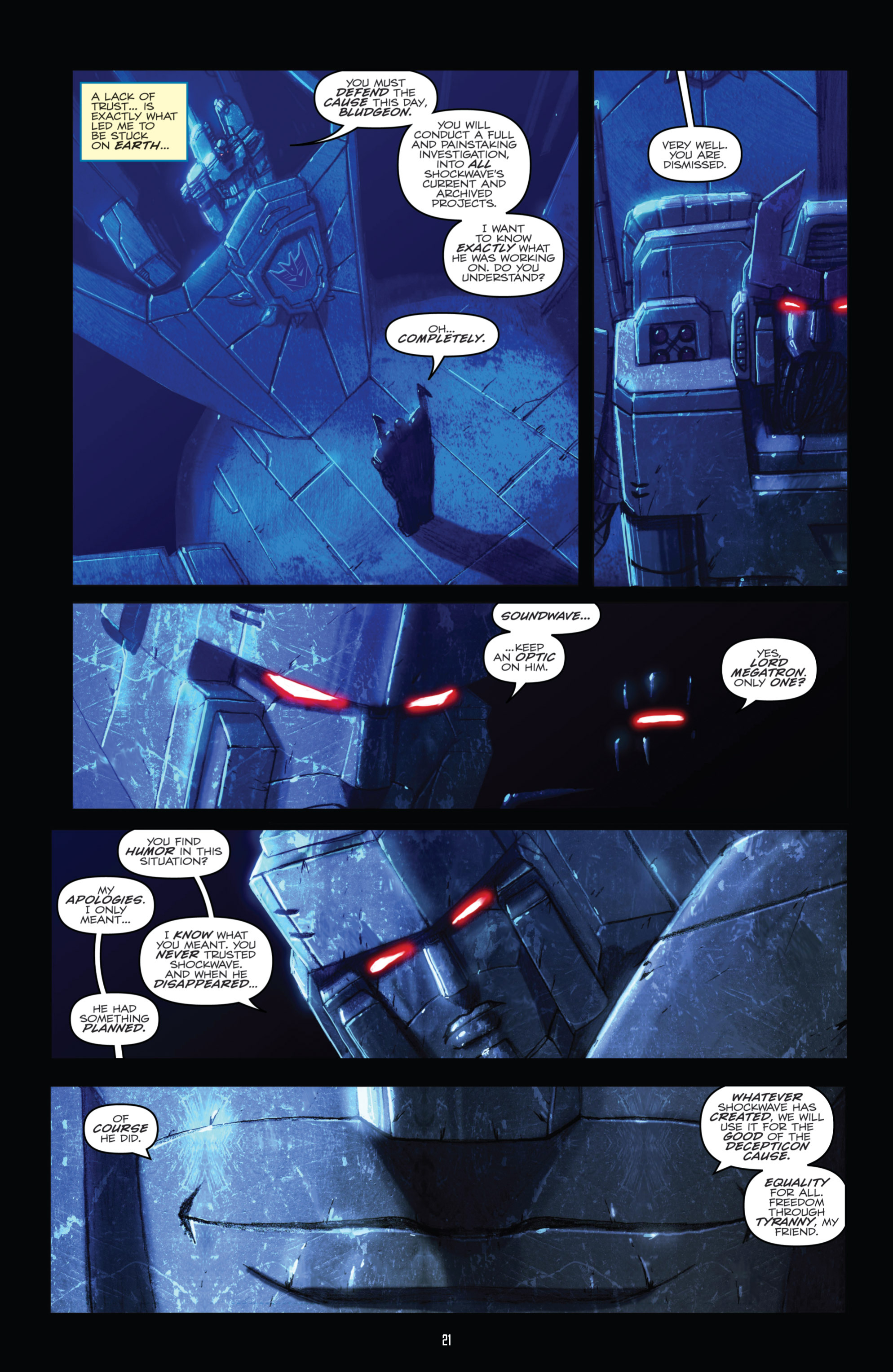 Read online Transformers: Robots In Disguise (2012) comic -  Issue #21 - 24