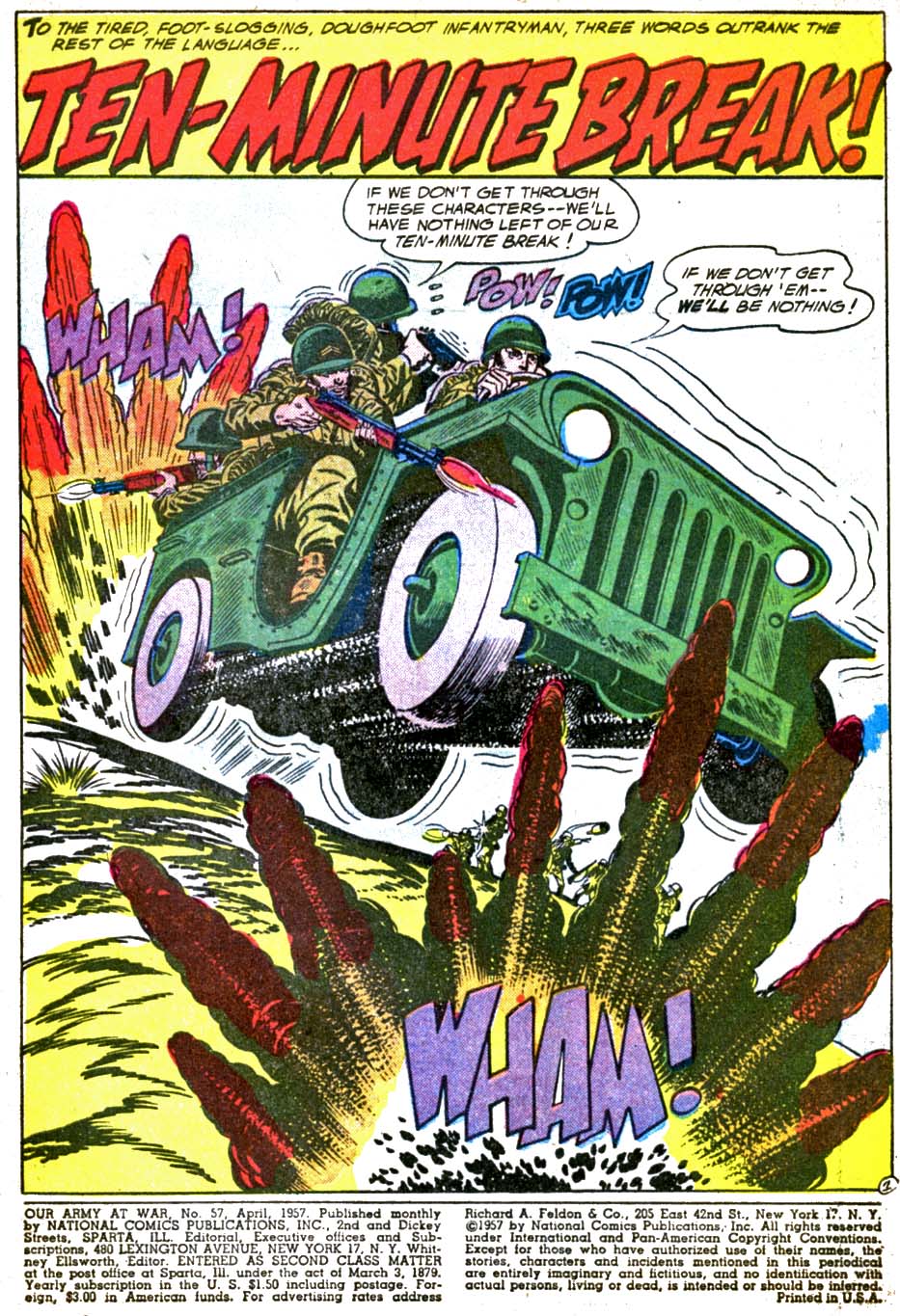 Read online Our Army at War (1952) comic -  Issue #57 - 3