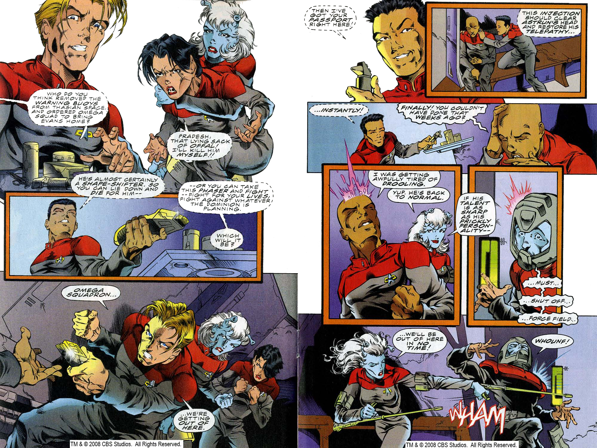 Read online Star Trek: Telepathy War comic -  Issue # Full - 12