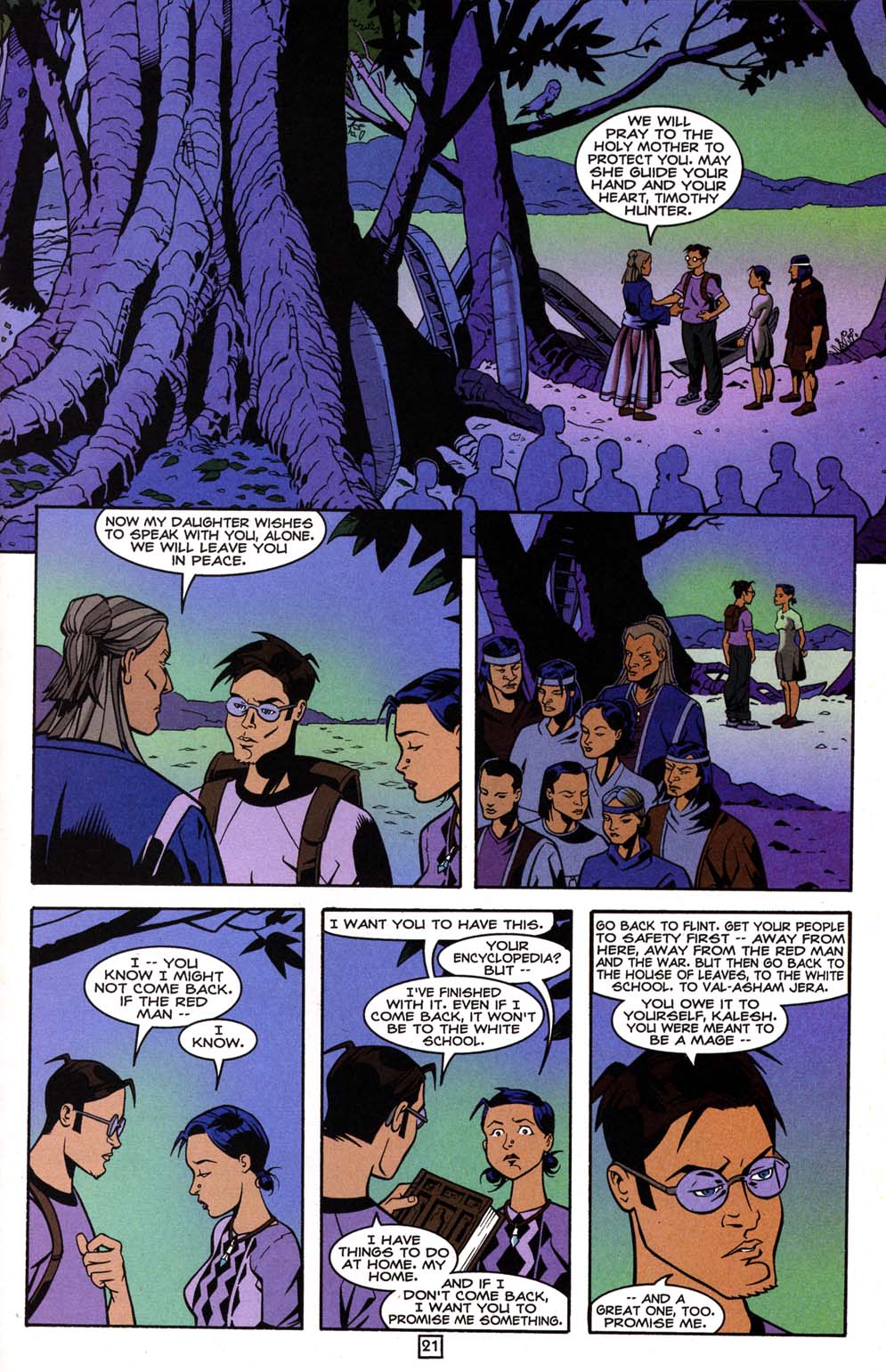 Read online Hunter:  The Age of Magic comic -  Issue #5 - 20