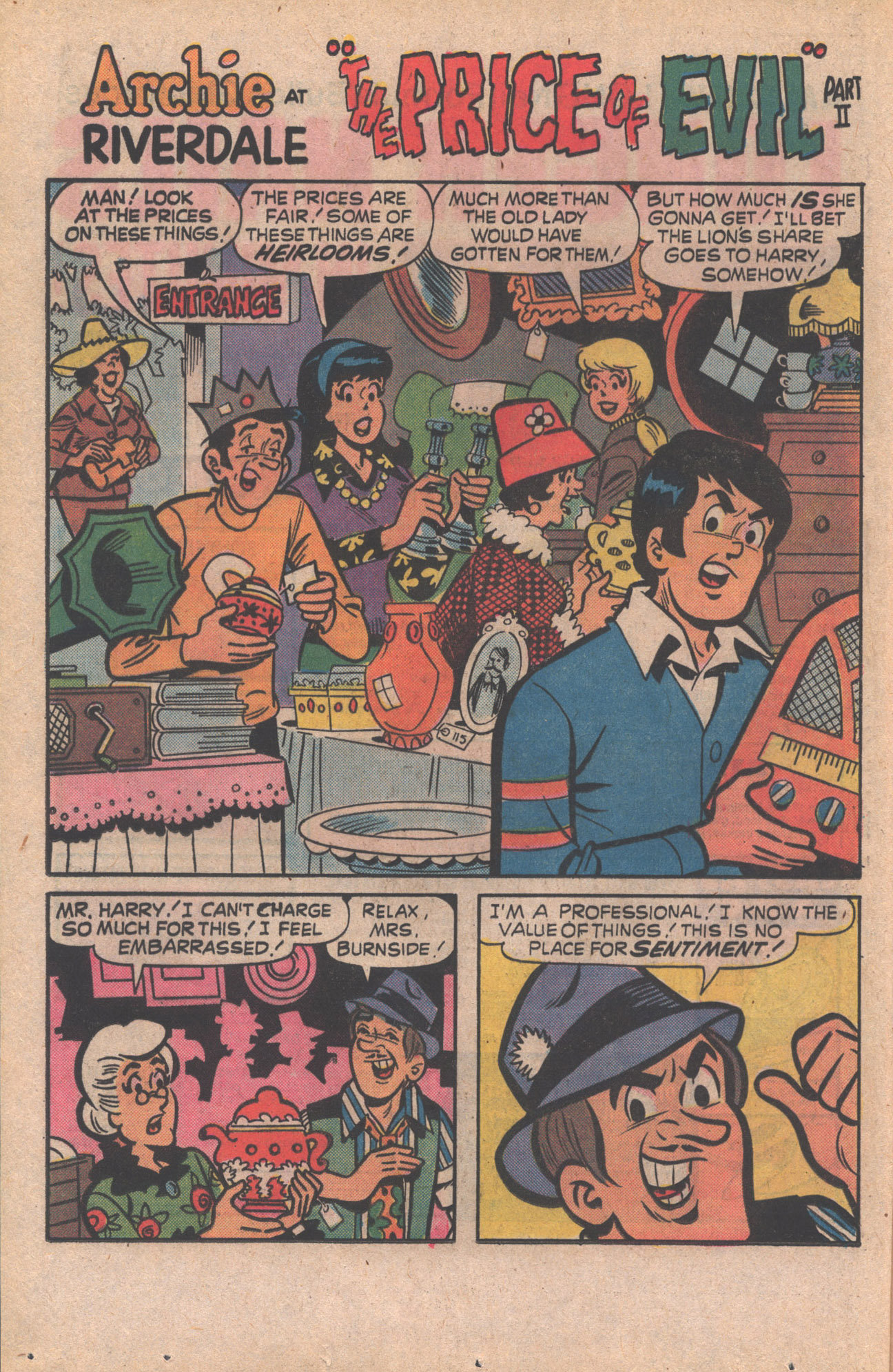 Read online Archie at Riverdale High (1972) comic -  Issue #32 - 20