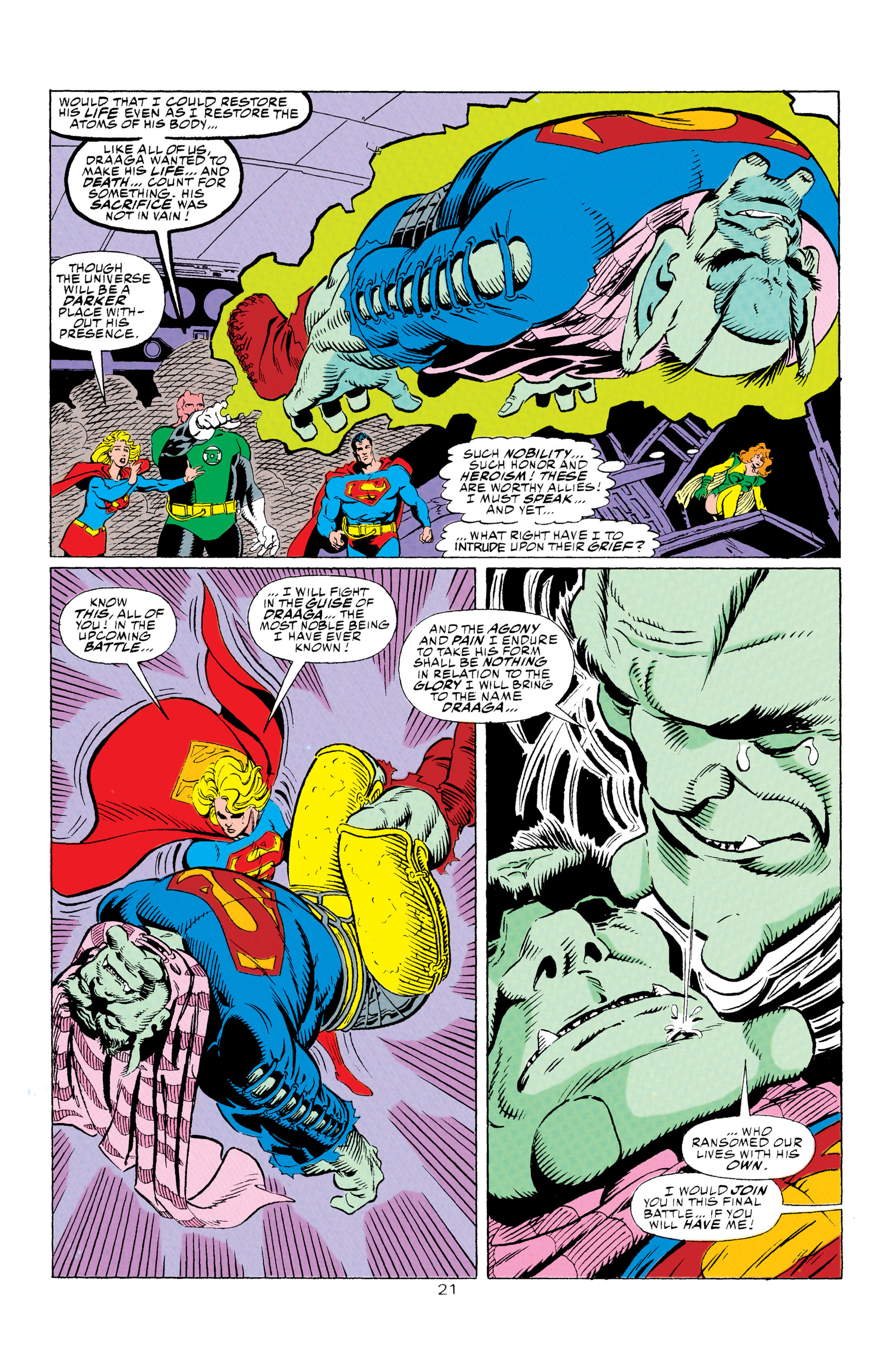 Read online Superman: The Man of Steel (1991) comic -  Issue #10 - 21