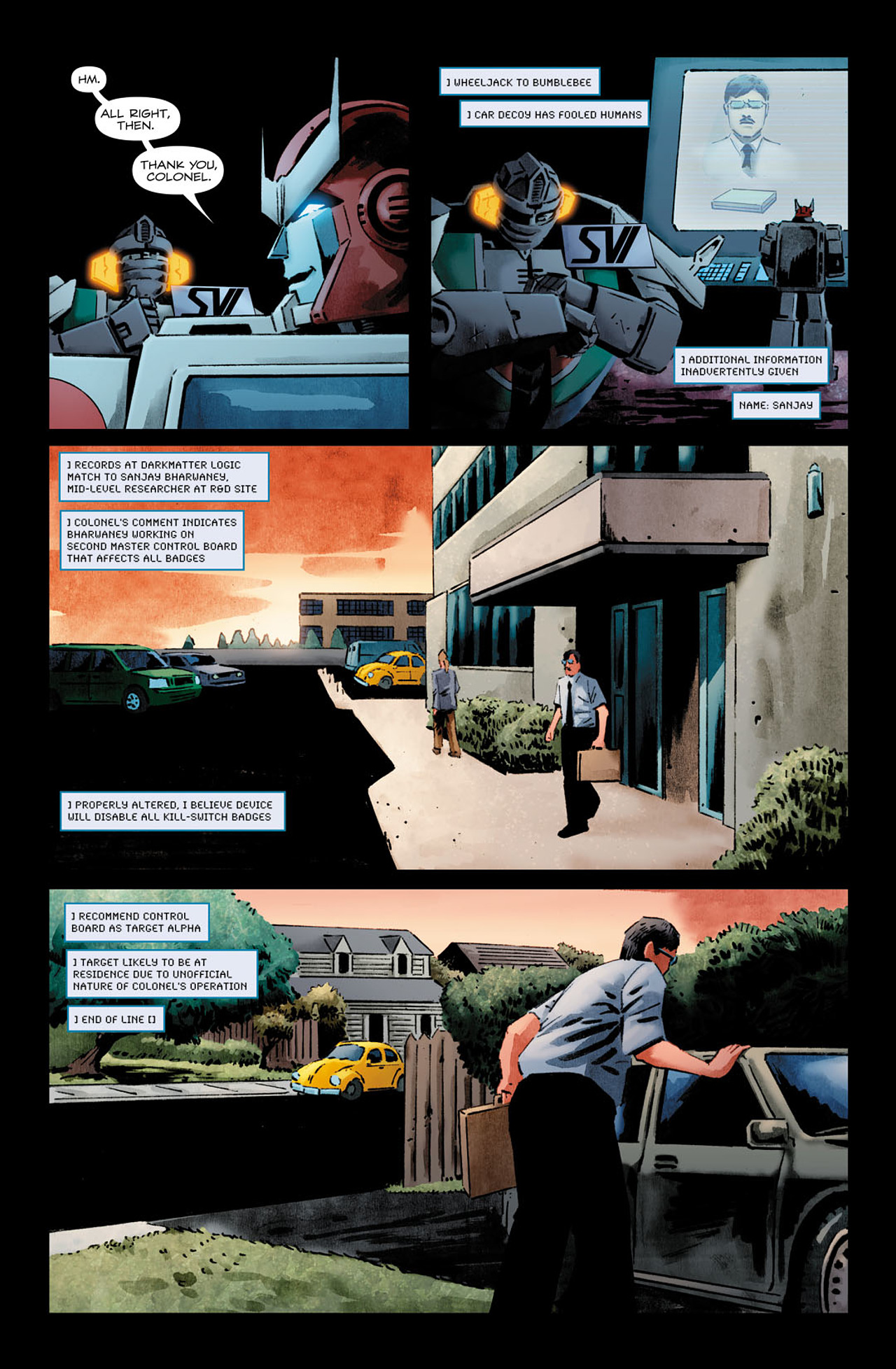 Read online The Transformers: Bumblebee comic -  Issue #3 - 8