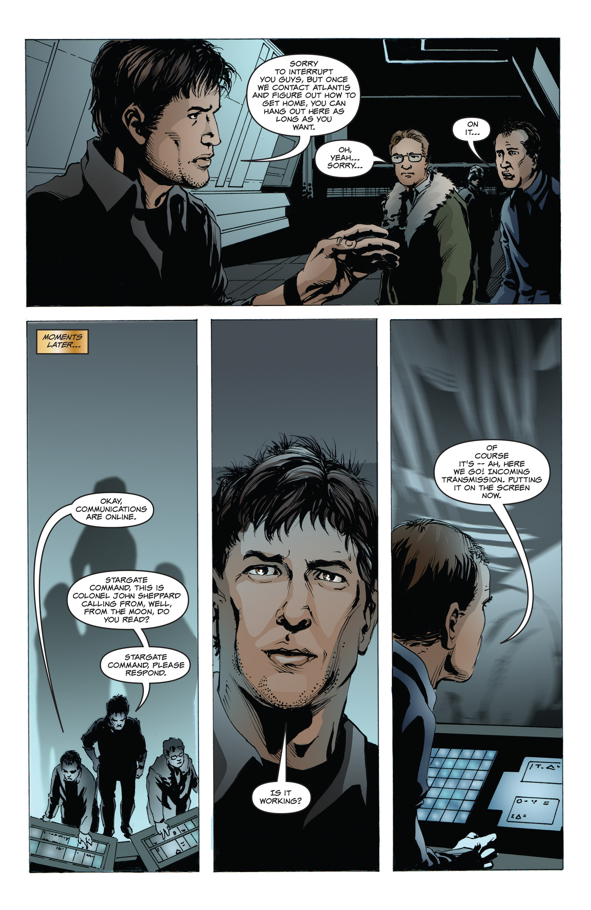 Read online Stargate Atlantis Back to Pegasus comic -  Issue #2 - 22