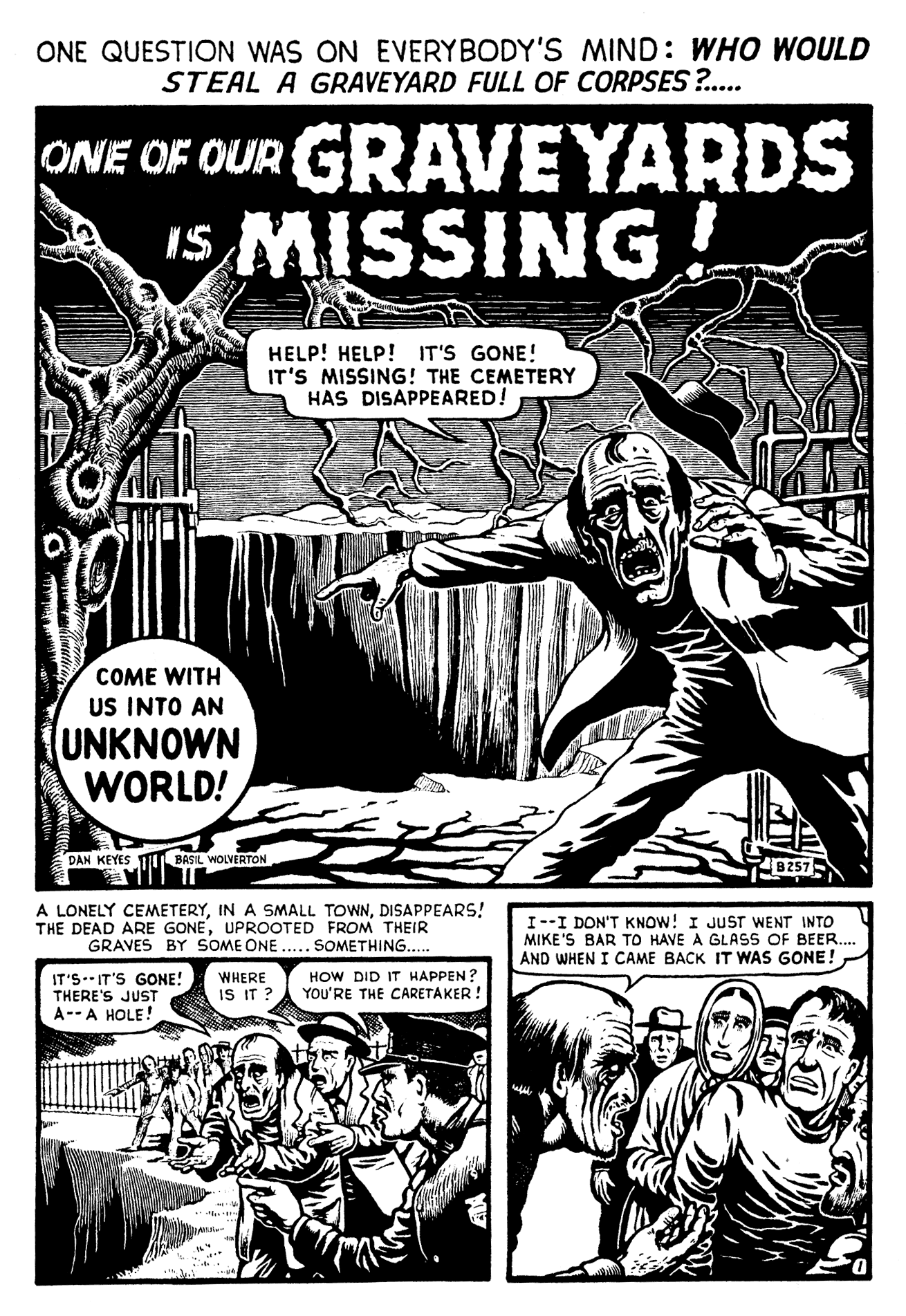 Read online Basil Wolverton's Gateway to Horror comic -  Issue # Full - 15