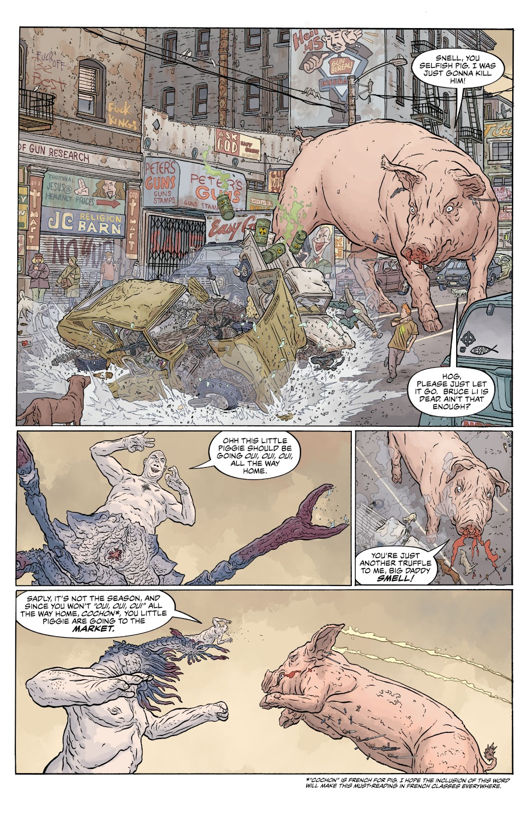 Shaolin Cowboy: Cruel to Be Kin issue 7 - Page 20