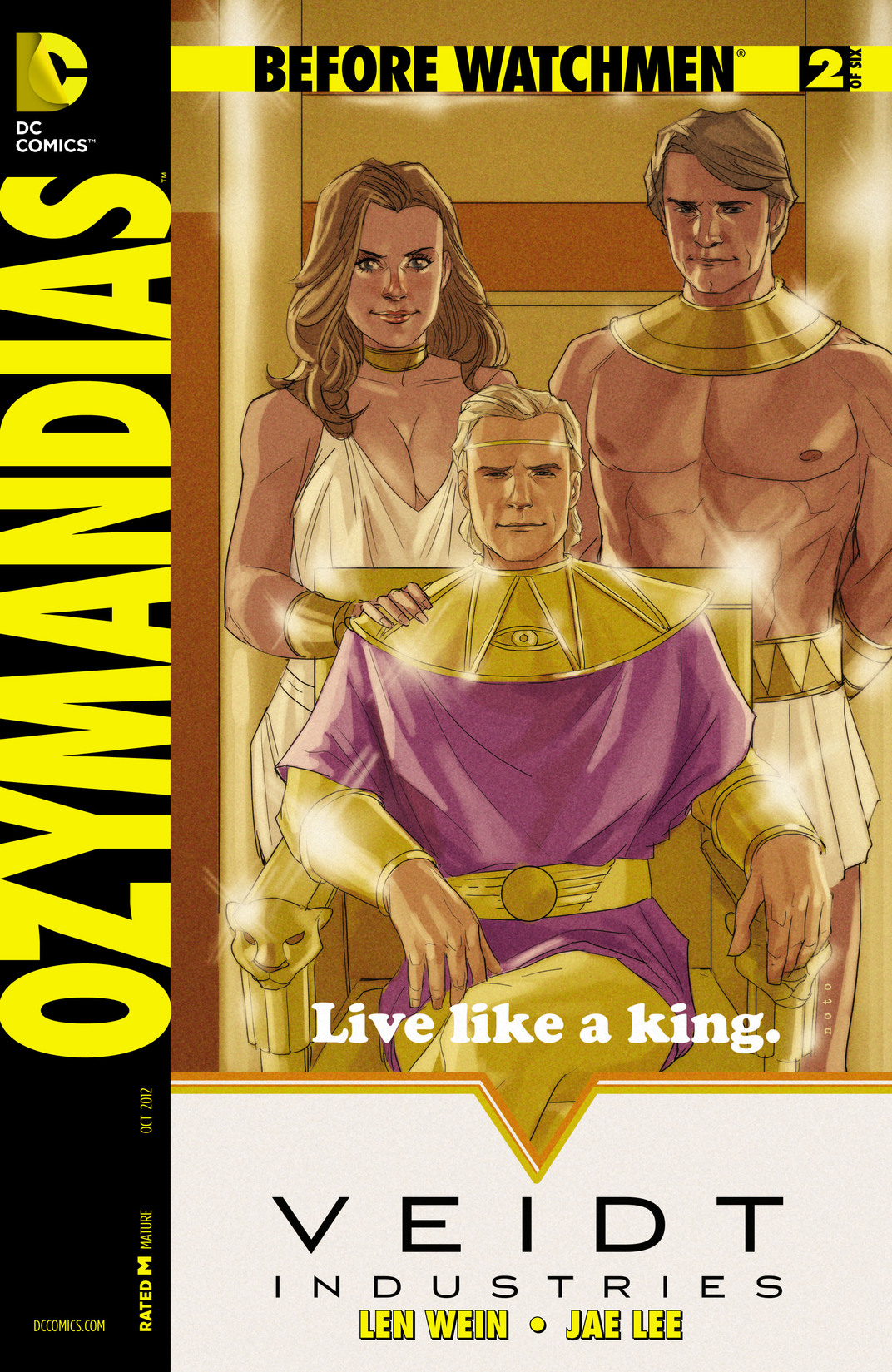 Read online Before Watchmen: Ozymandias comic -  Issue #2 - 2