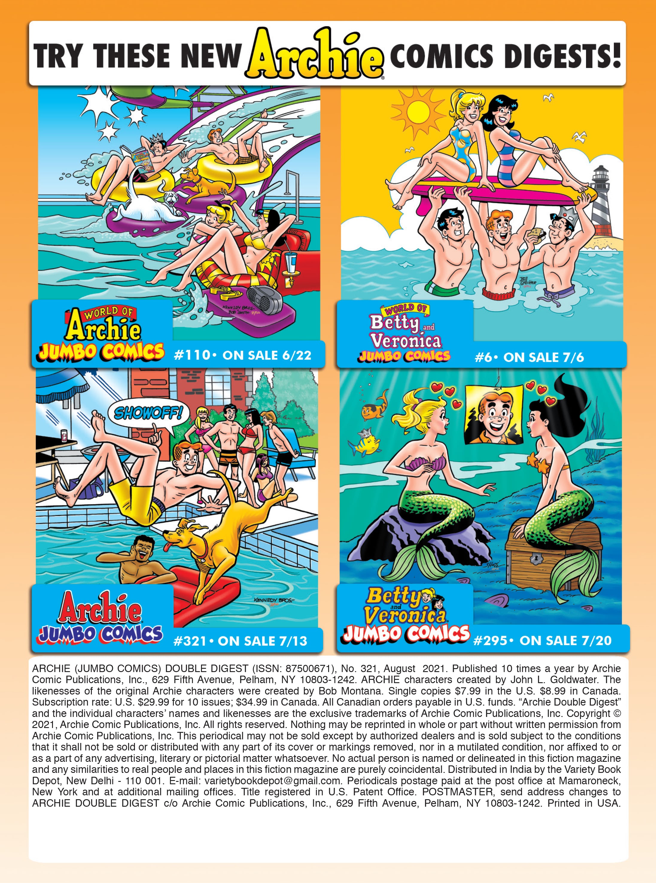 Read online Archie's Double Digest Magazine comic -  Issue #321 - 180