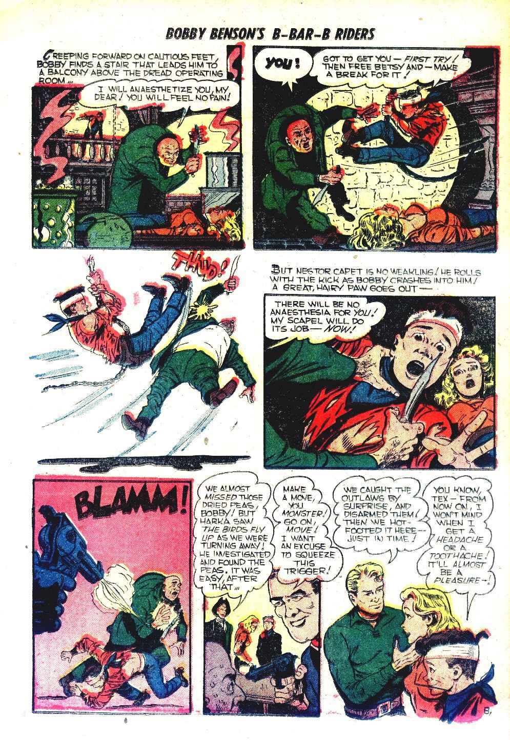Read online Bobby Benson's B-Bar-B Riders comic -  Issue #14 - 10