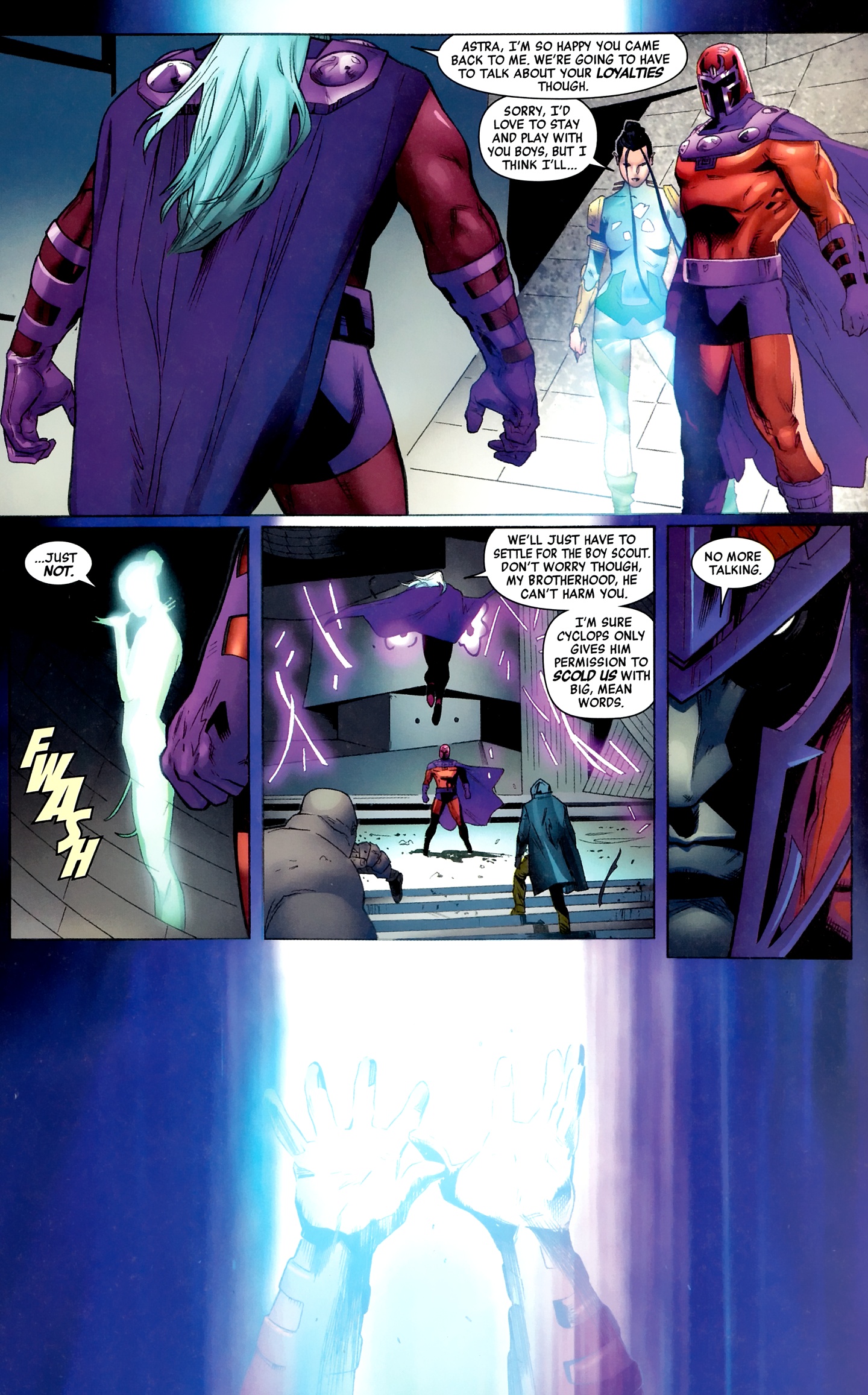 Read online Magneto: Not A Hero comic -  Issue #4 - 11