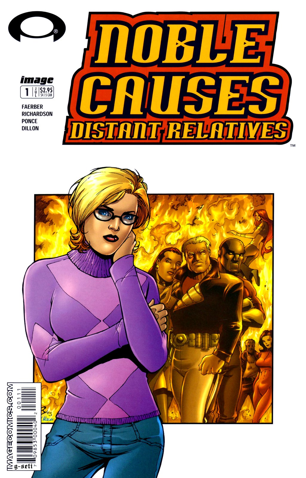 Read online Noble Causes: Distant Relatives comic -  Issue #1 - 1