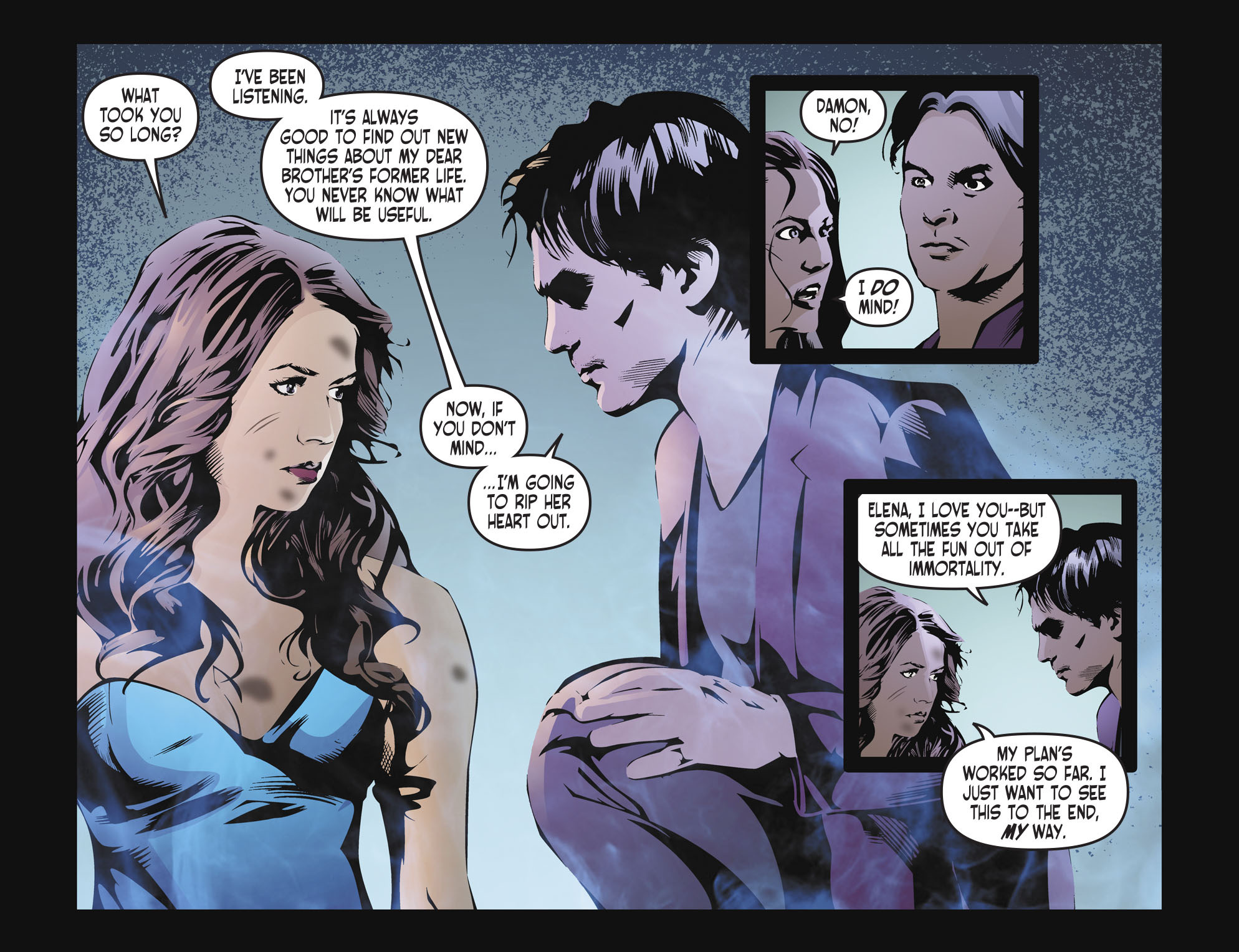 Read online The Vampire Diaries (2013) comic -  Issue #16 - 17